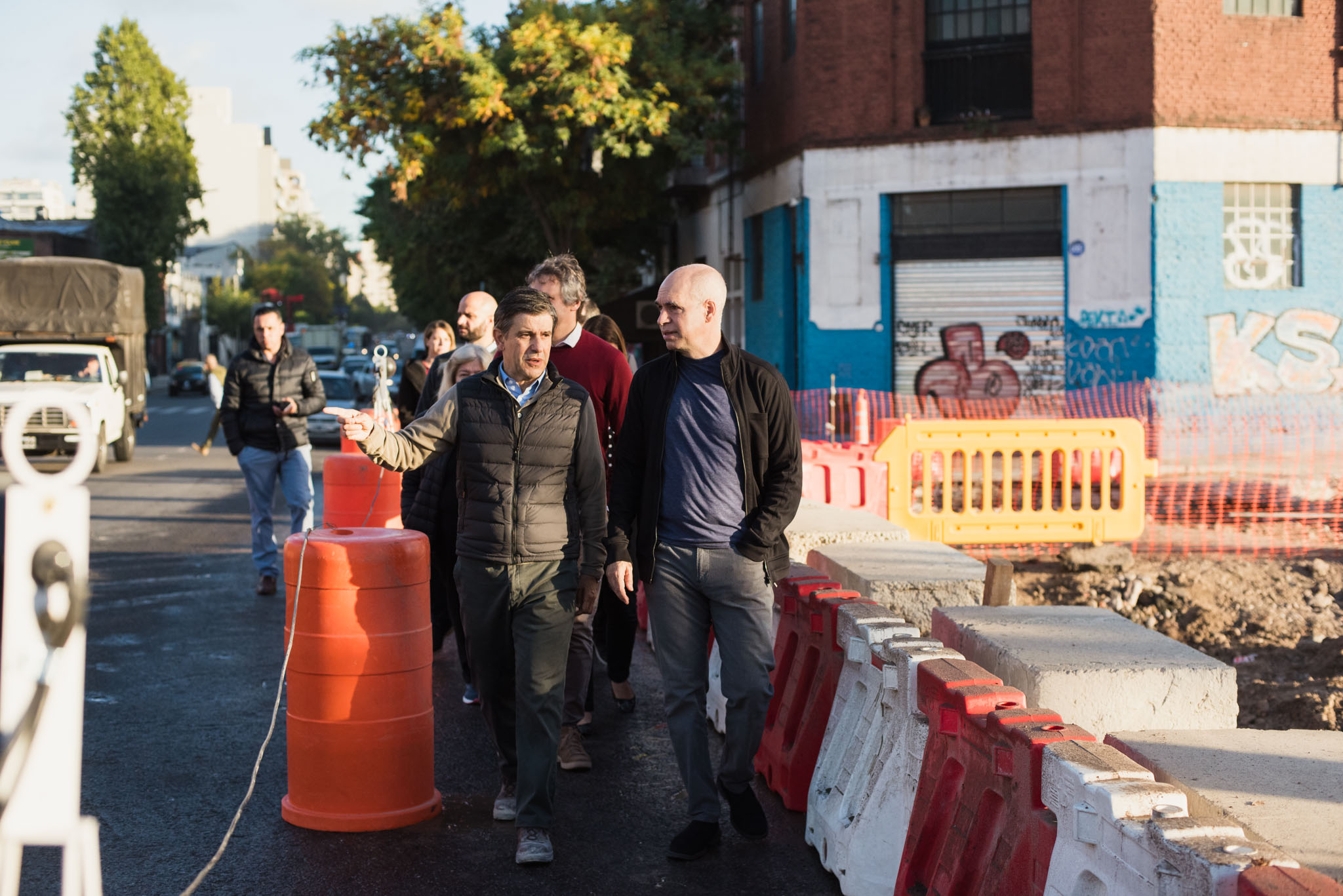 Finalizó el desmontaje del puente de Juan B. Justo y se reabrió al tránsito Niceto Vega