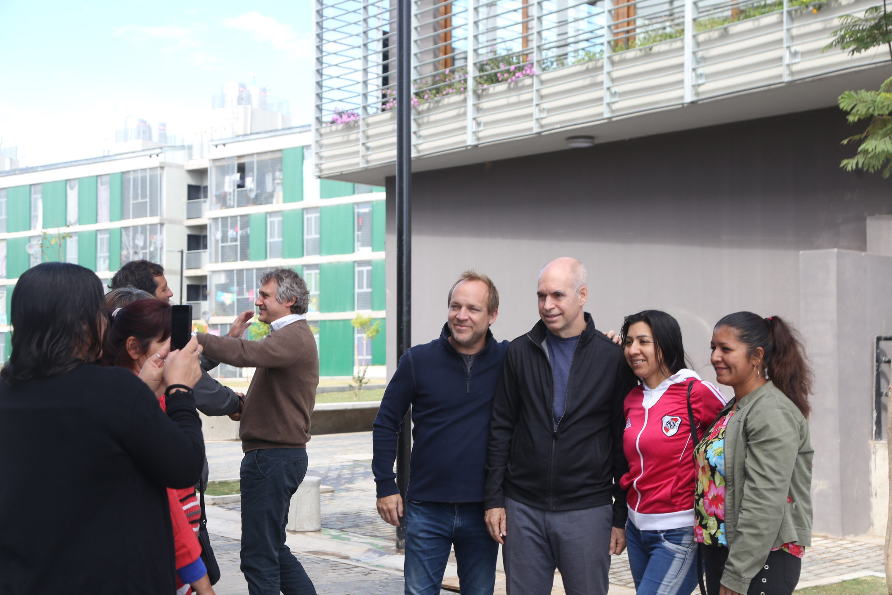 Rodríguez Larreta visitó el Centro de Formación Profesional en el corazón del Barrio 31 de Retiro