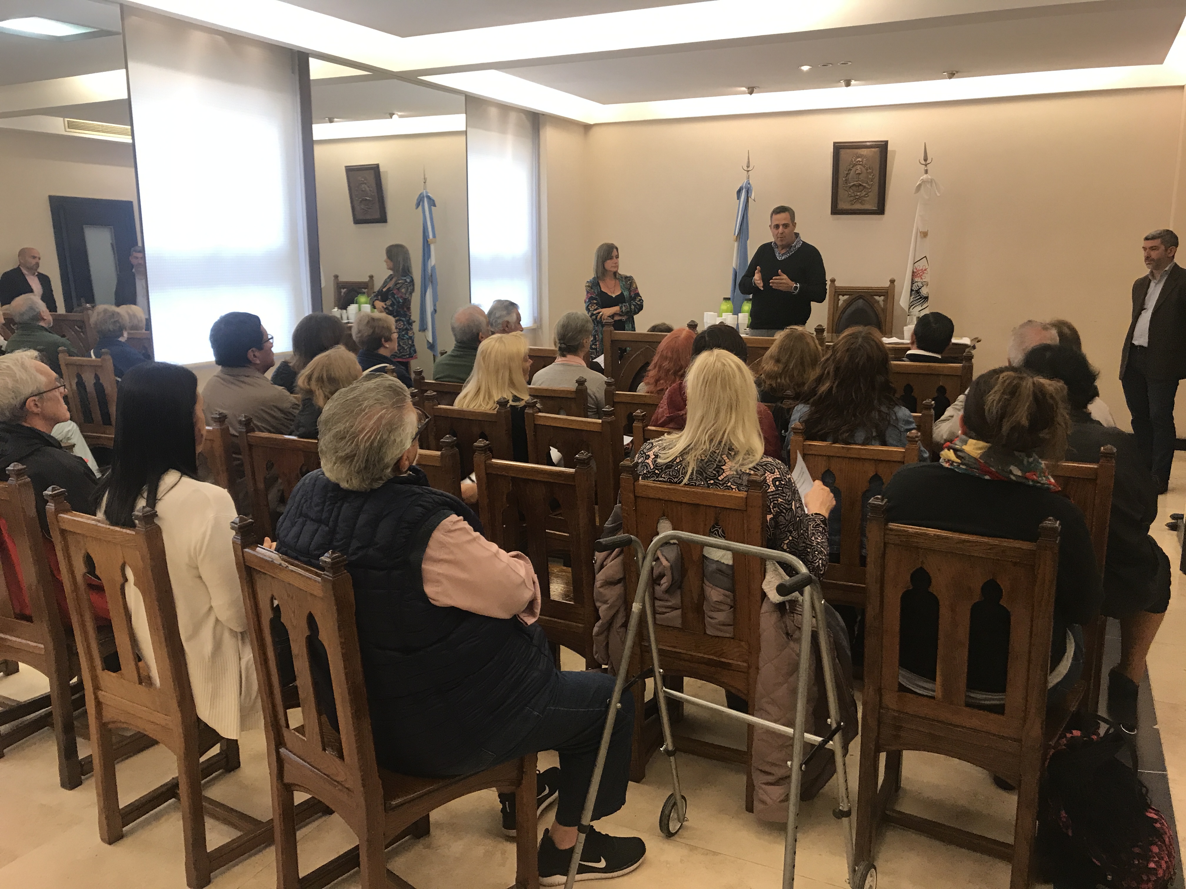 Inauguramos un voluntariado para adultos mayores en el Registro Civil Porteño