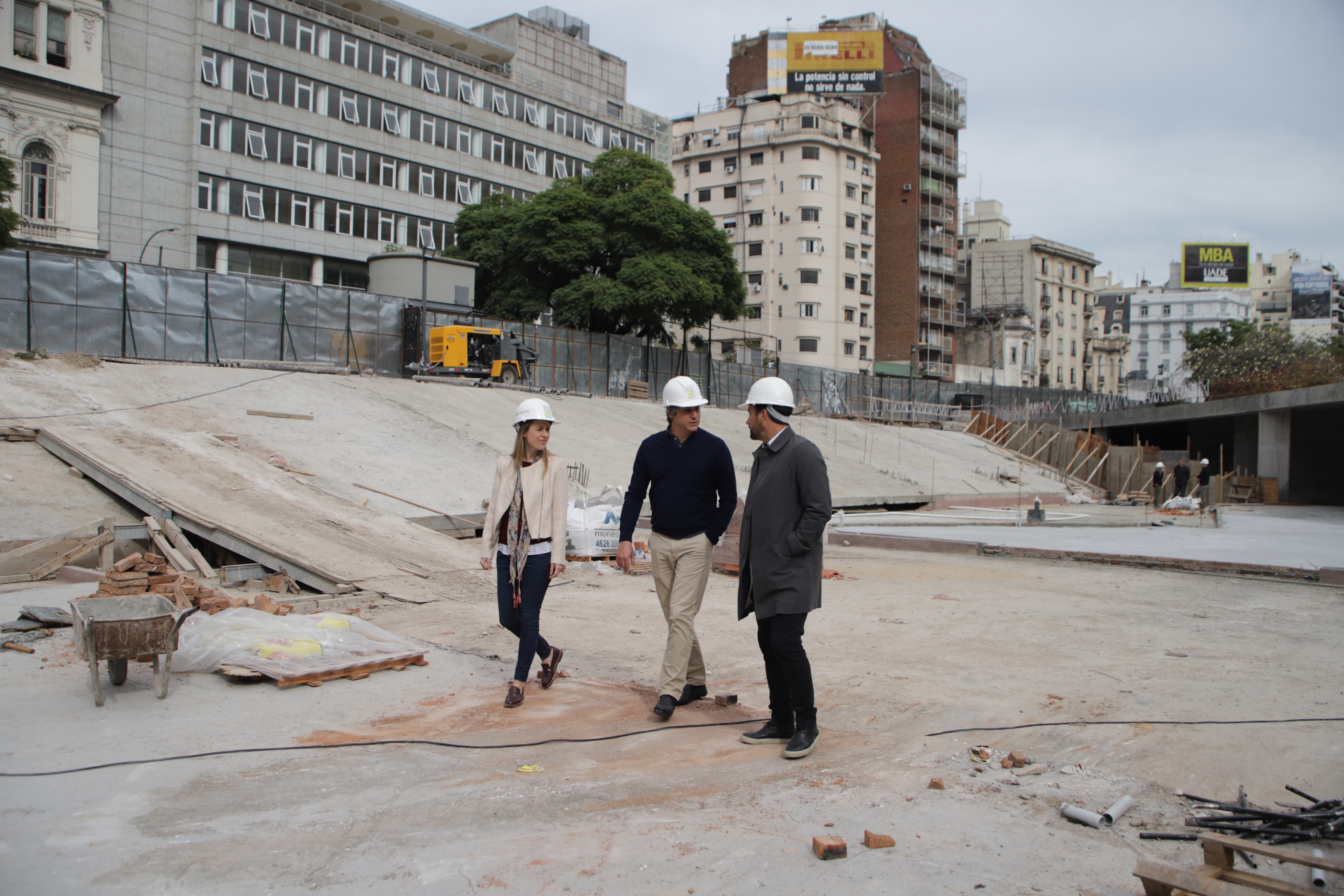 Avanza el nuevo Campus Urbano en la Plaza Houssay