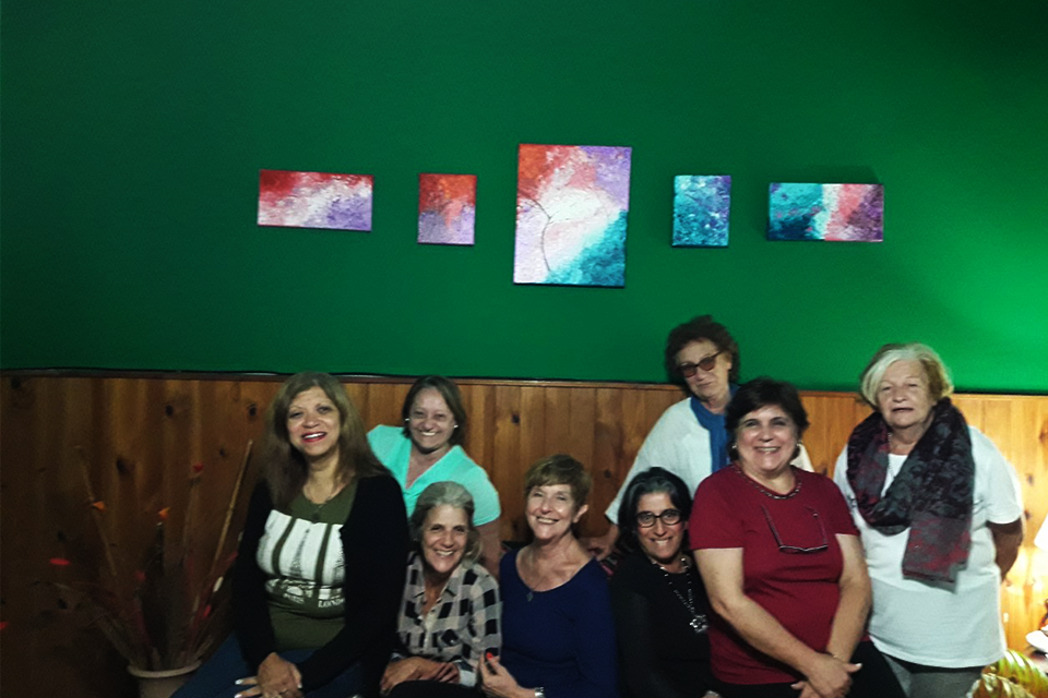 Amigas en el arte