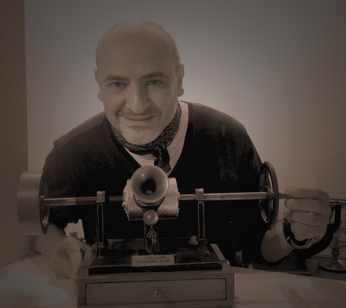 Una grabación acústica tal como la descubrió Thomas A. Edison a cargo de Guillermo Elías