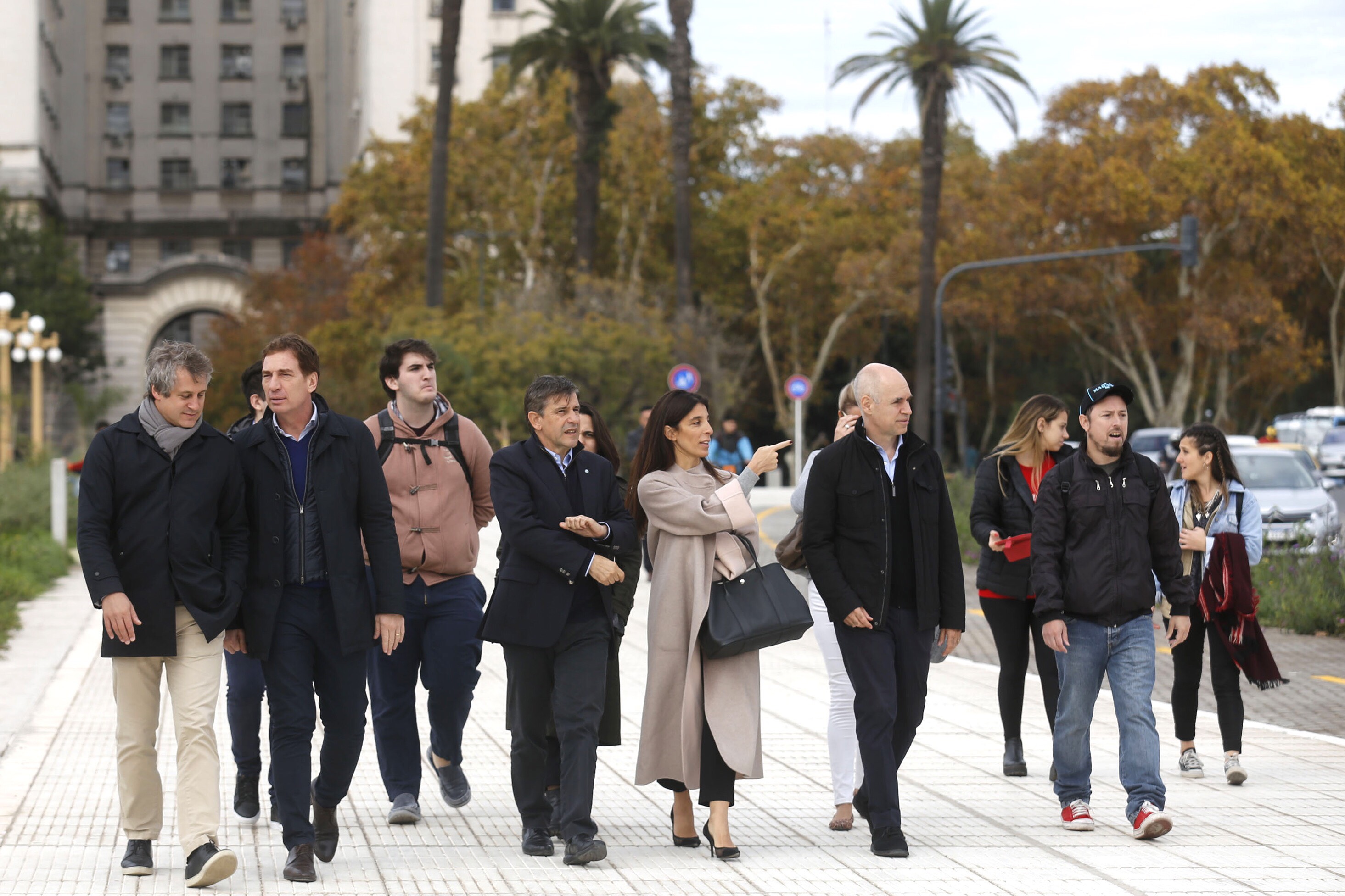 Horacio Rodríguez Larreta inauguró el Parque del Bajo