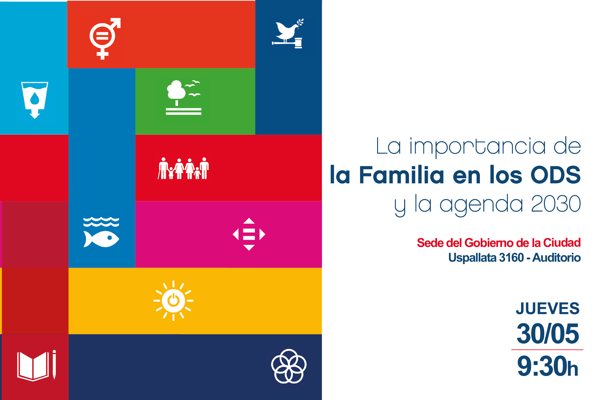 Conferencia: "La importancia de la Familia en los ODS y la Agenda 2030"