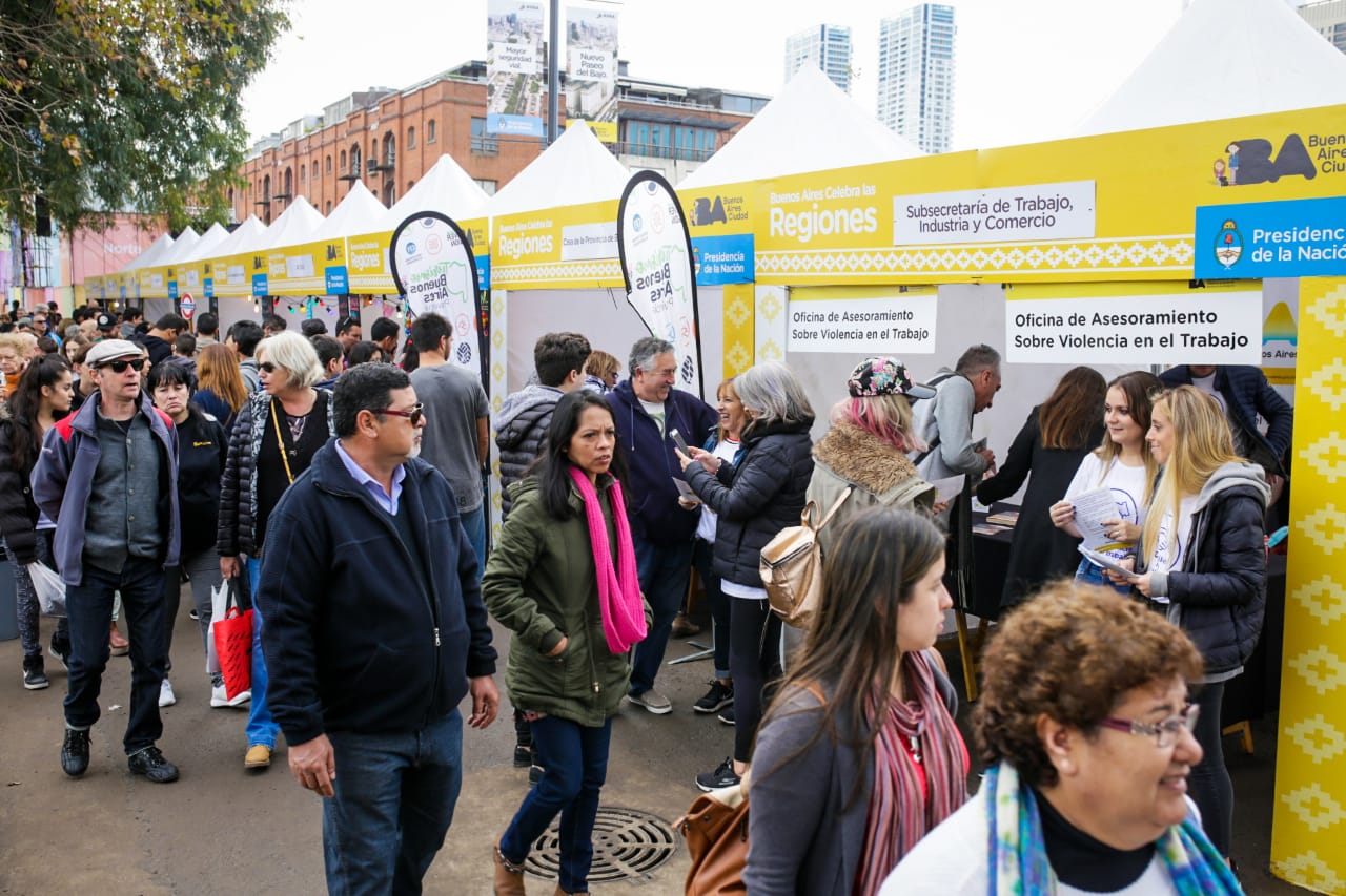TrabajoBA presente en "Celebra las Regiones"