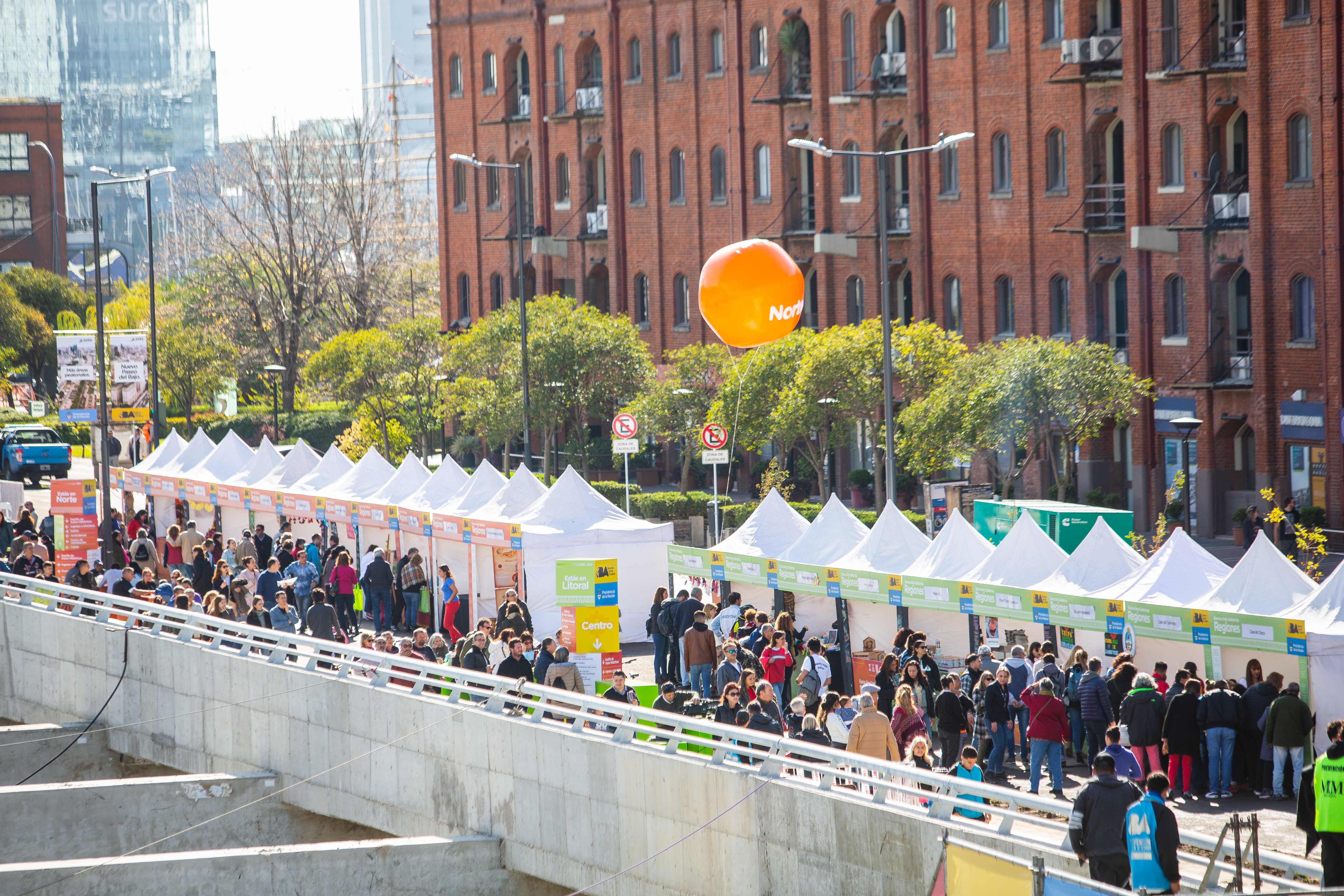 Se inauguró el Paseo del Bajo y Buenos Aires Celebra las Regiones fue parte