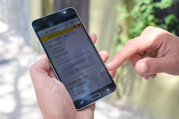 Se suma una herramienta digital para potenciar el control a las empresas de servicios