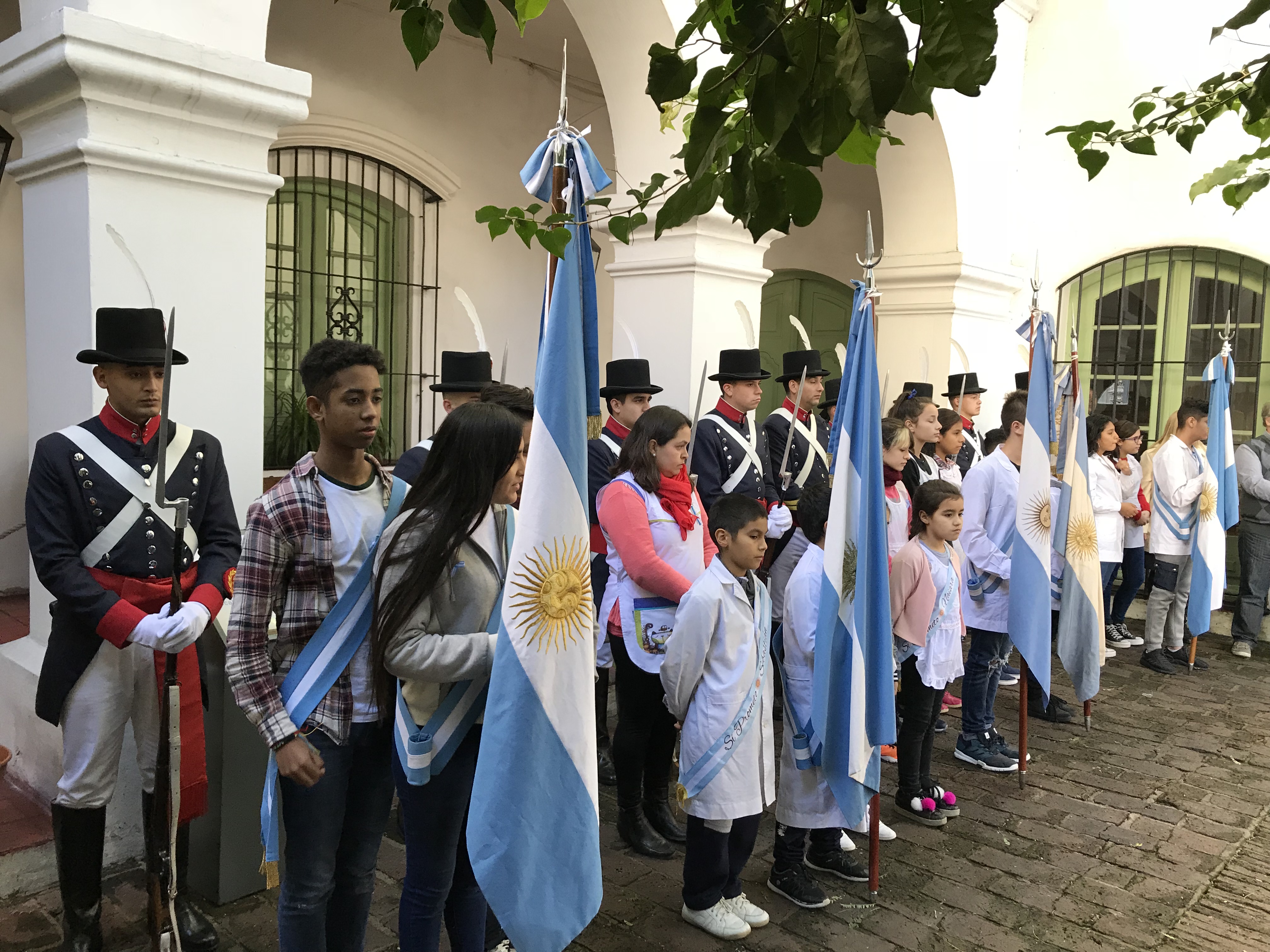 Celebramos el día de la Bandera 