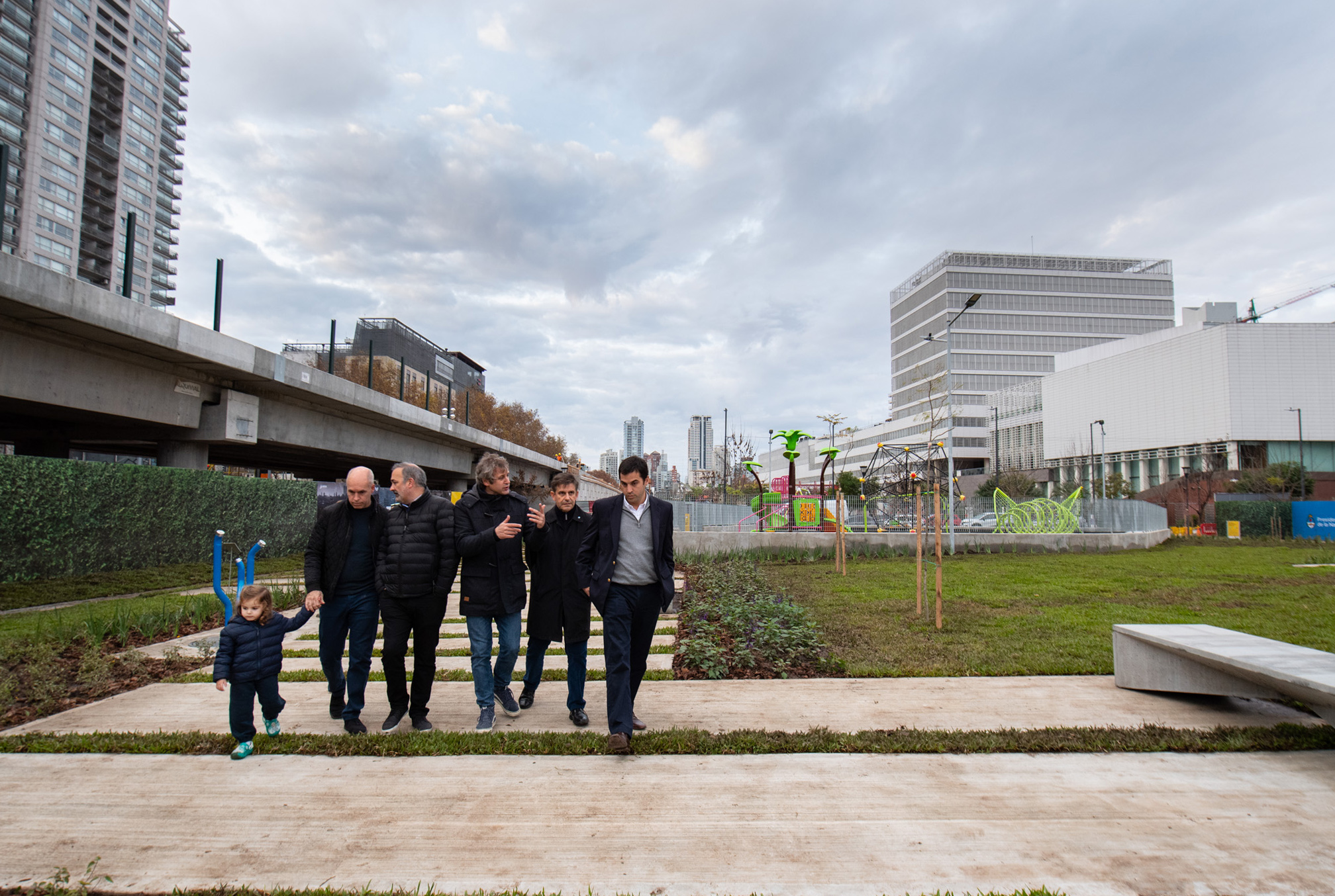 La Ciudad inauguró la primera etapa del Parque Ferroviario Palermo