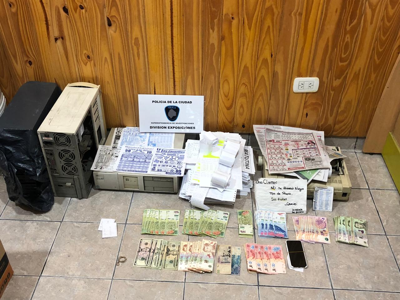 Juego ilegal: Procedimiento conjunto   entre LOTBA y la Policía de la Ciudad