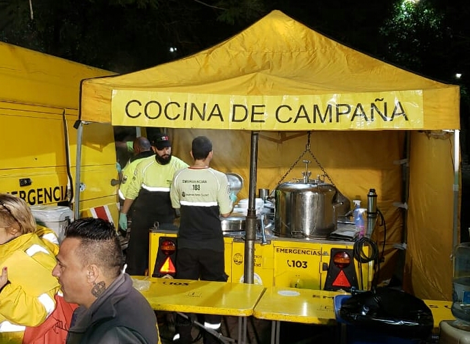 Se lanzó el Operativo Frío con la participación de la Dirección General de Logística 