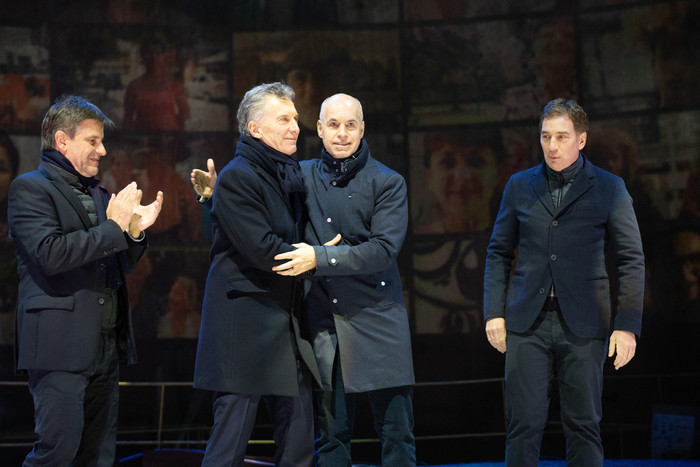 Macri y Rodríguez Larreta anunciaron la finalización de las obras del túnel del Arroyo Vega