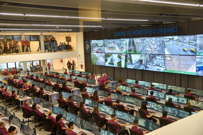 El Centro de Monitoreo Urbano de Chacarita es el más grande de América Latina