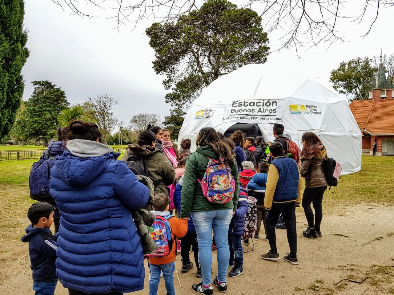 Gran éxito en el lanzamiento de Estación Buenos Aires Domo