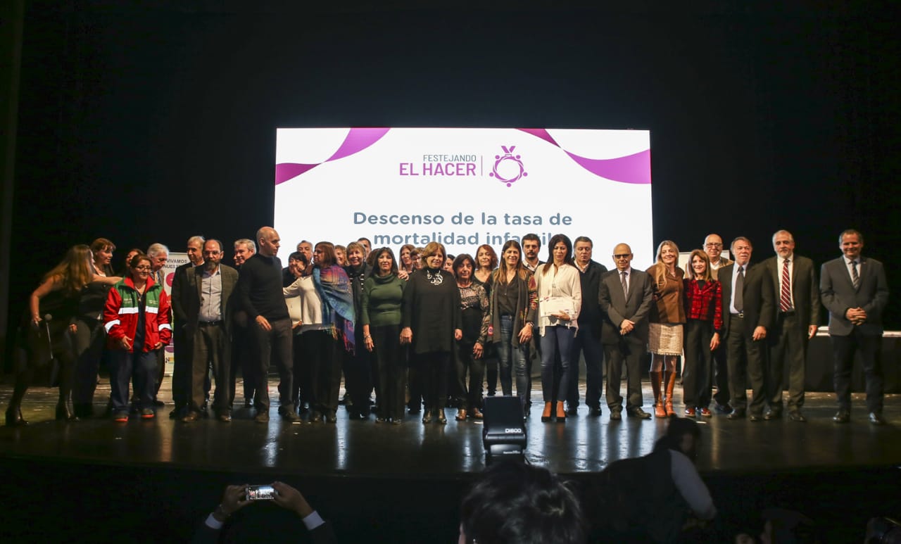 Festejando el Hacer: se reconoció al equipo Materno Infantil