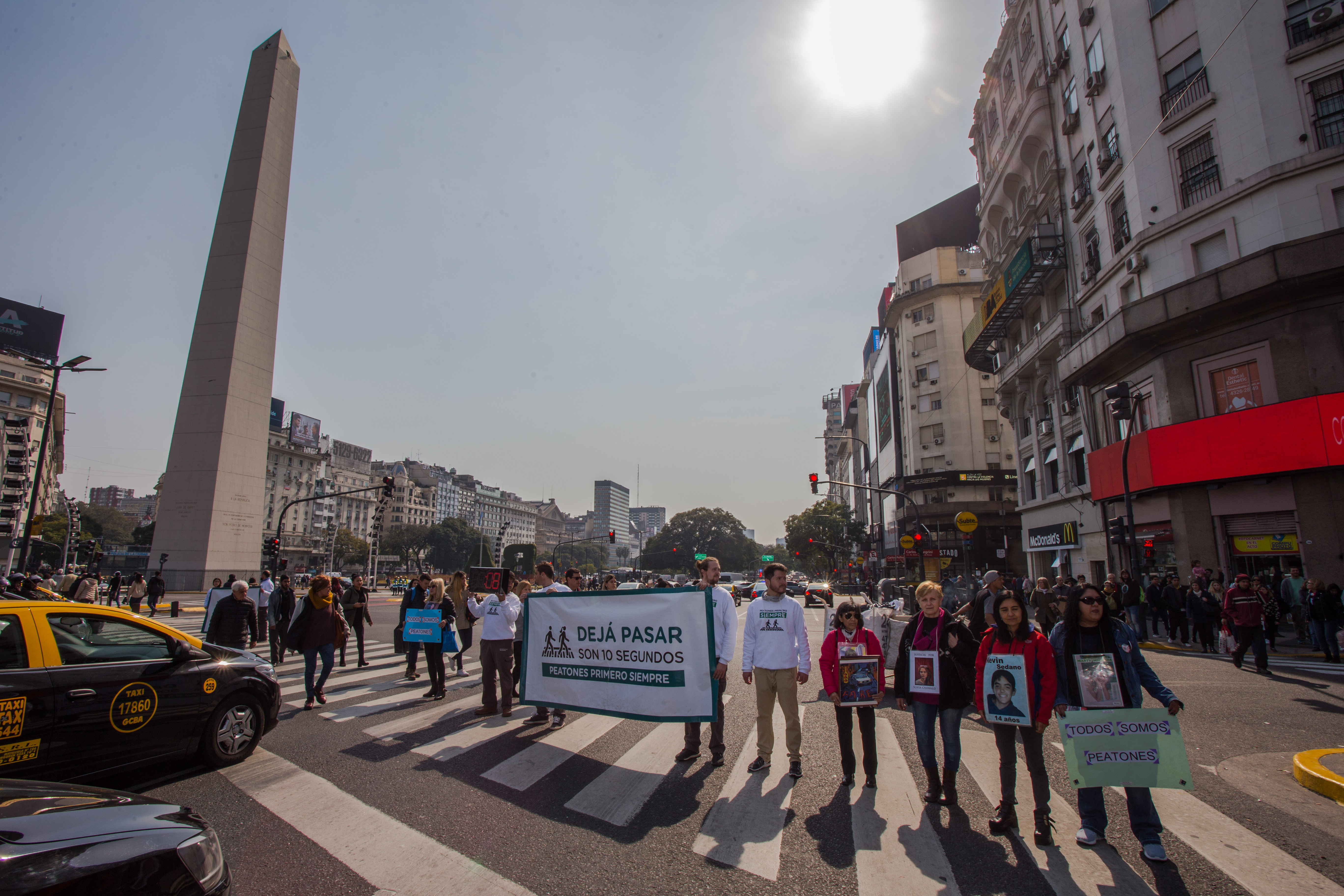 #Peatonesprimerosiempre: la Secretaría de Transporte conmemora el Día del Peatón