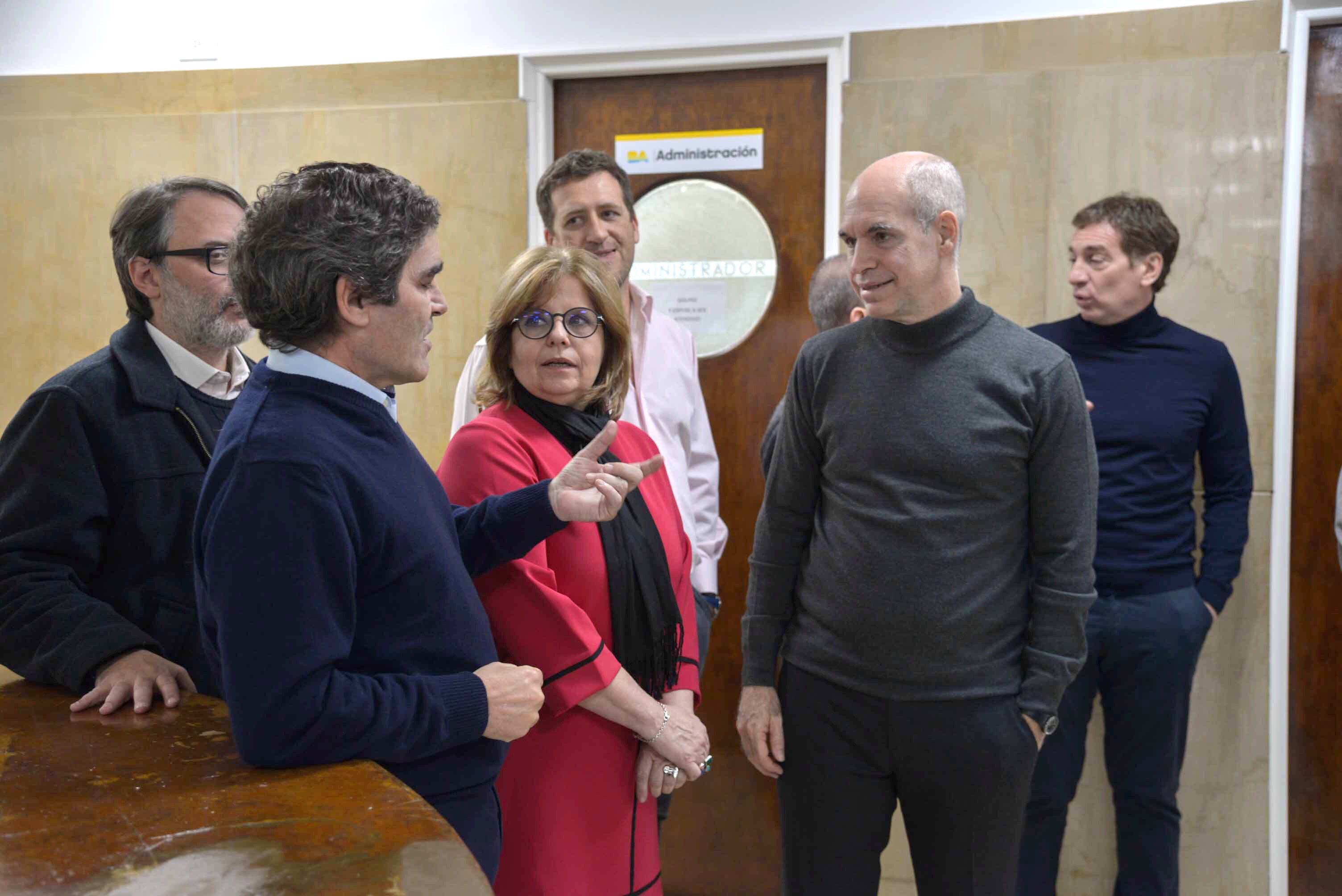 Rodríguez Larreta y Bou Pérez recorrieron el nuevo CEMAR 1 en Paternal