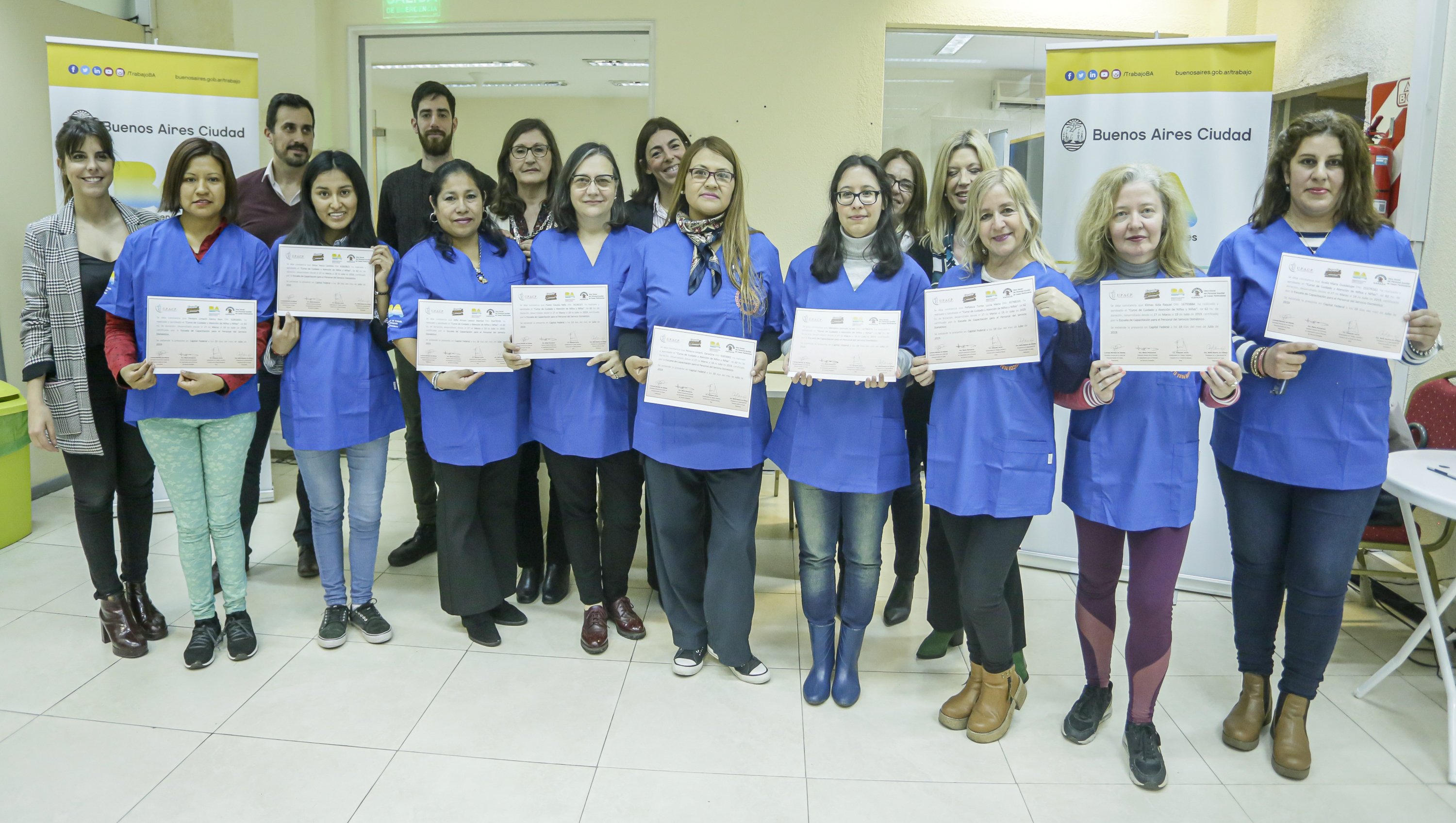Entrega de Diplomas junto a UPACP