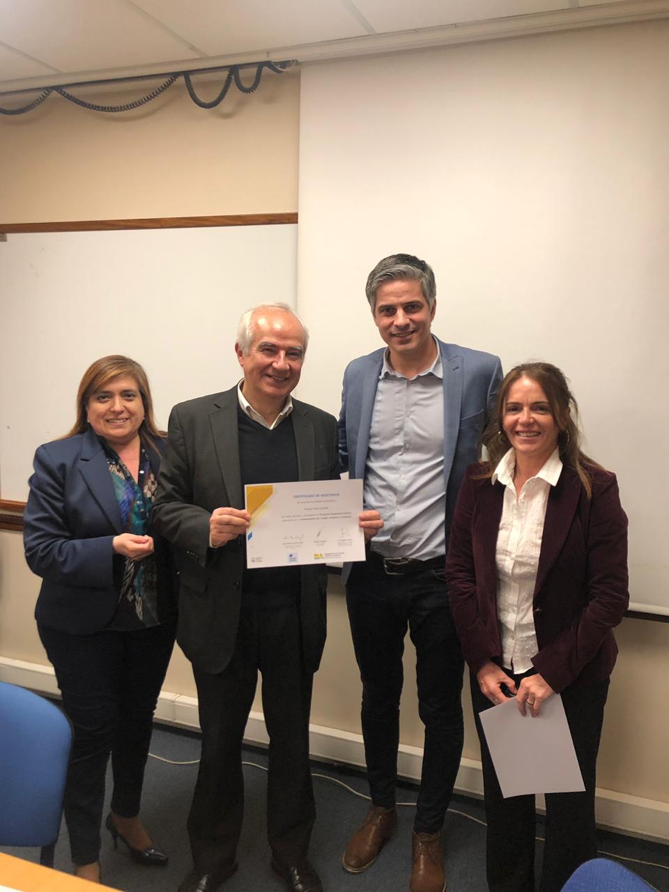 Entrega de Certificados en el Consejo de Ciencias Económicas