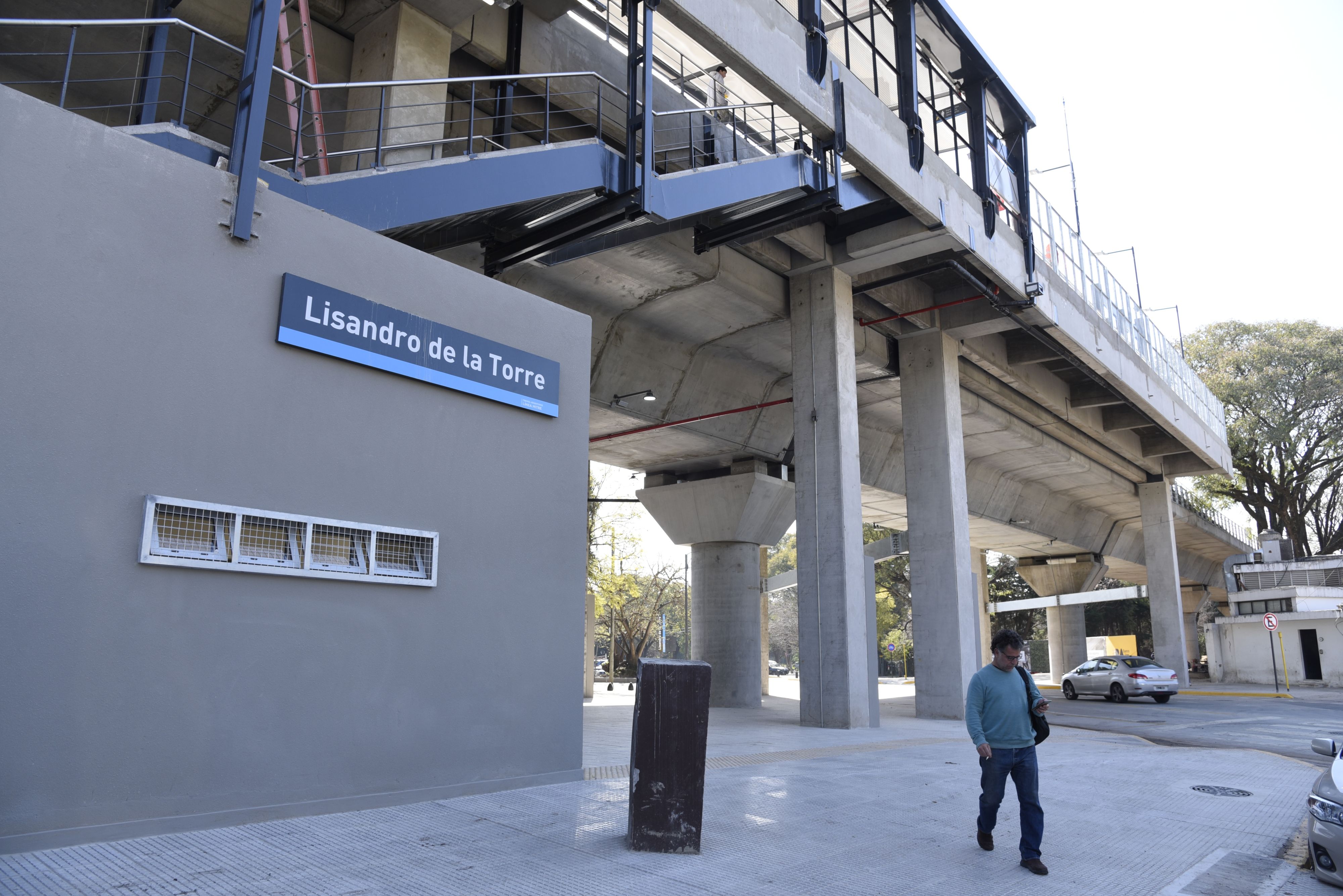 Lisandro de la Torre, la nueva estación elevada del Viaducto Mitre
