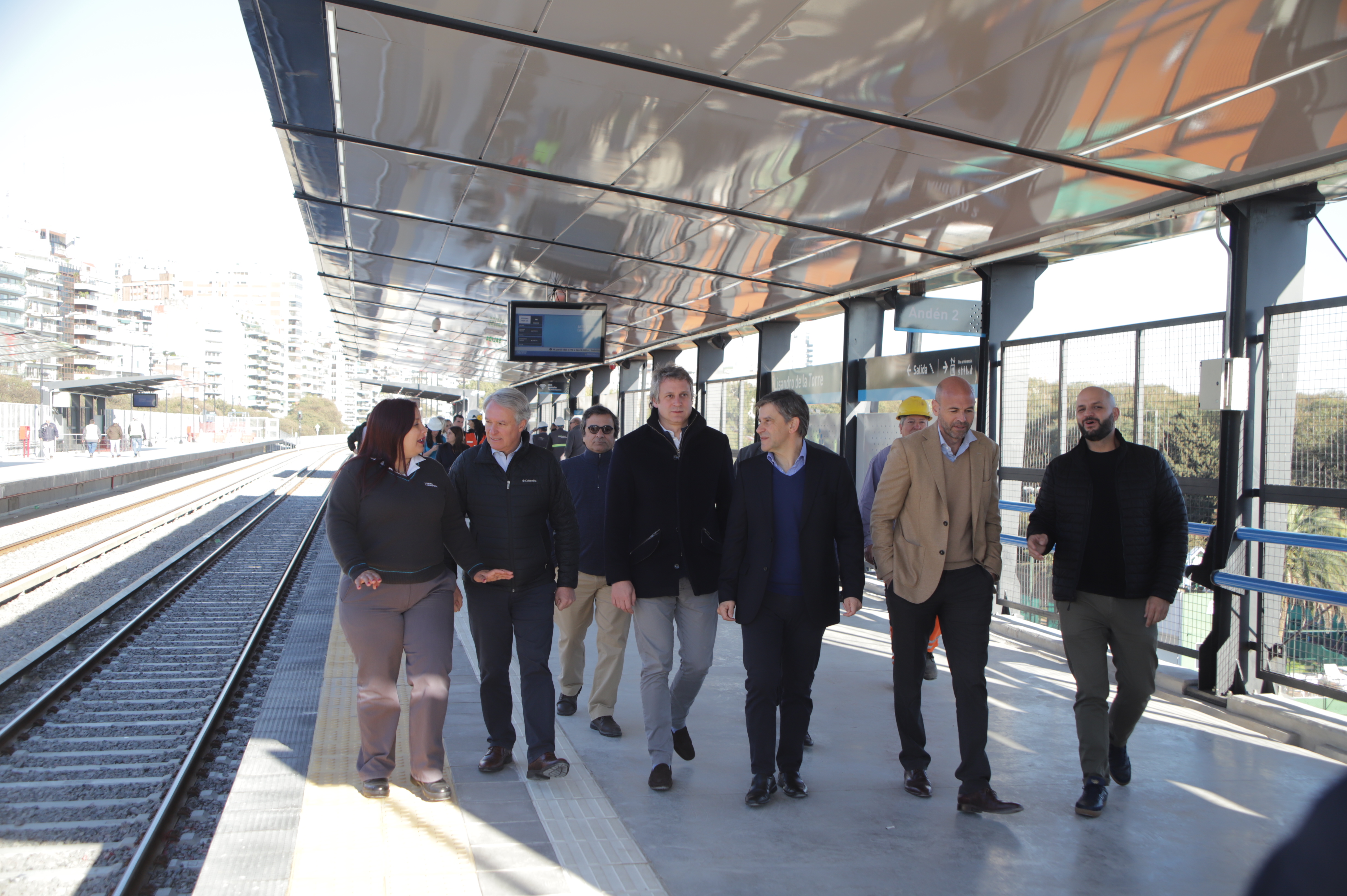 Ya están habilitadas todas las estaciones del Viaducto del Ferrocarril Mitre: este martes se inauguró Lisandro de la Torre