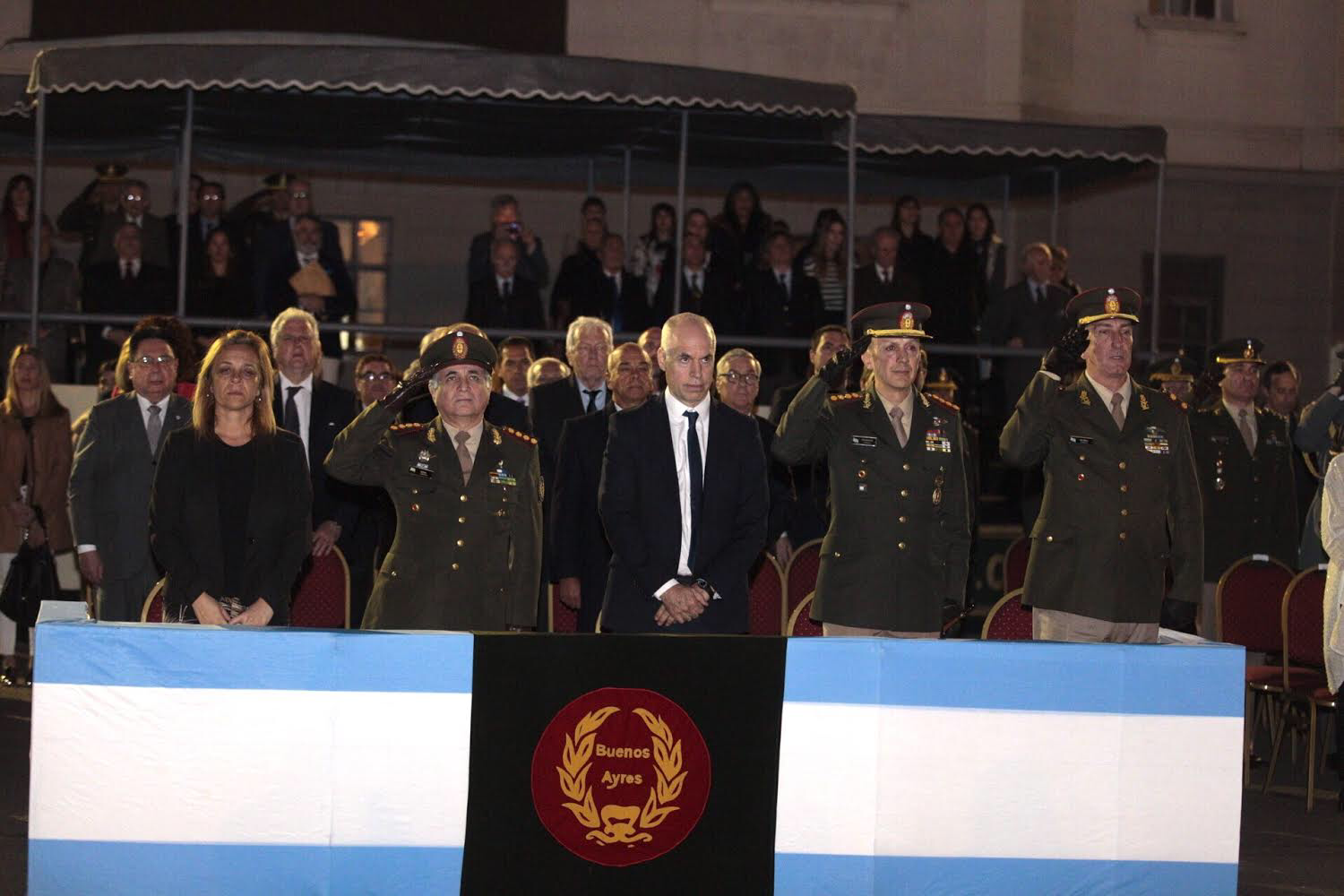 Festejos por los 213 años del Regimiento de Patricios