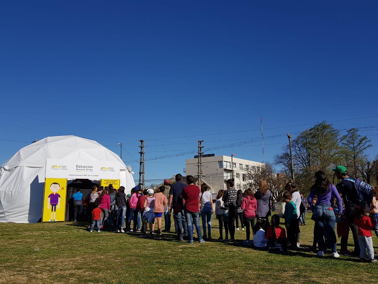 Estación Buenos Aires visitó la localidad de Bragado