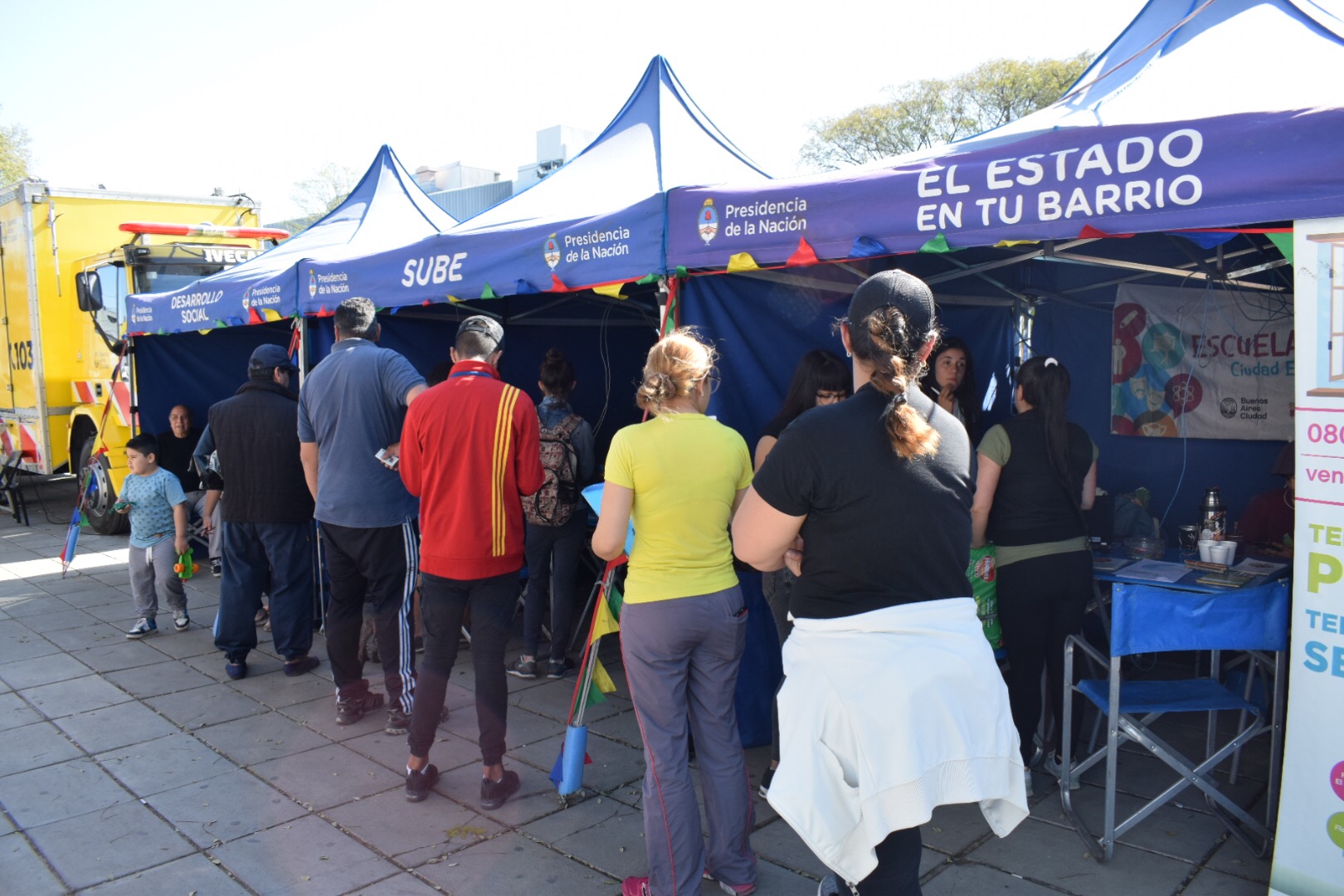 El Estado en tu Barrio suma nuevas fechas