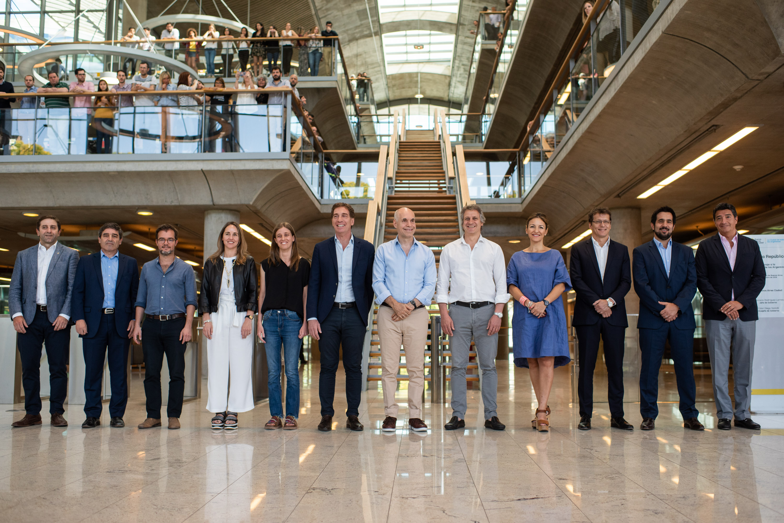 Rodríguez Larreta presentó a los ministros que lo acompañarán en la próxima gestión