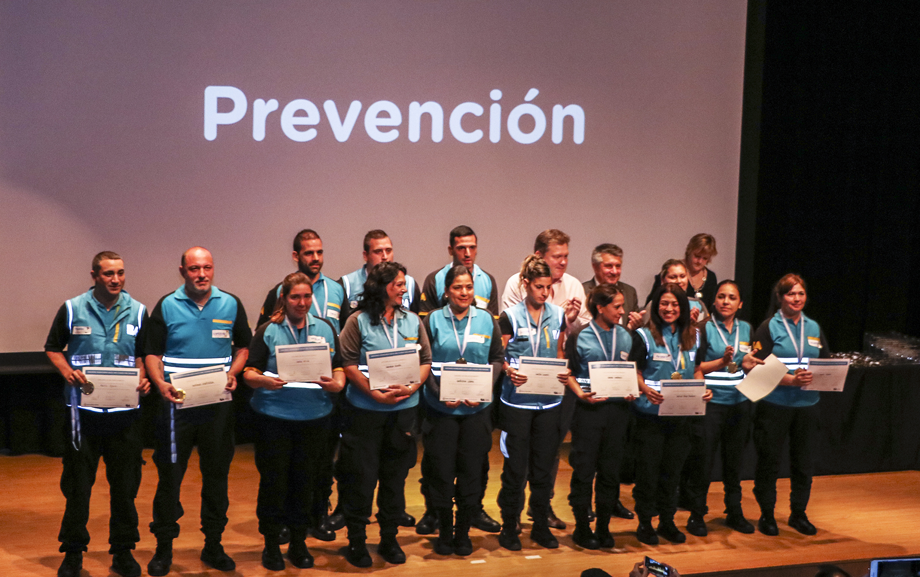 Reconocimiento a los Agentes en Calle de la Ciudad