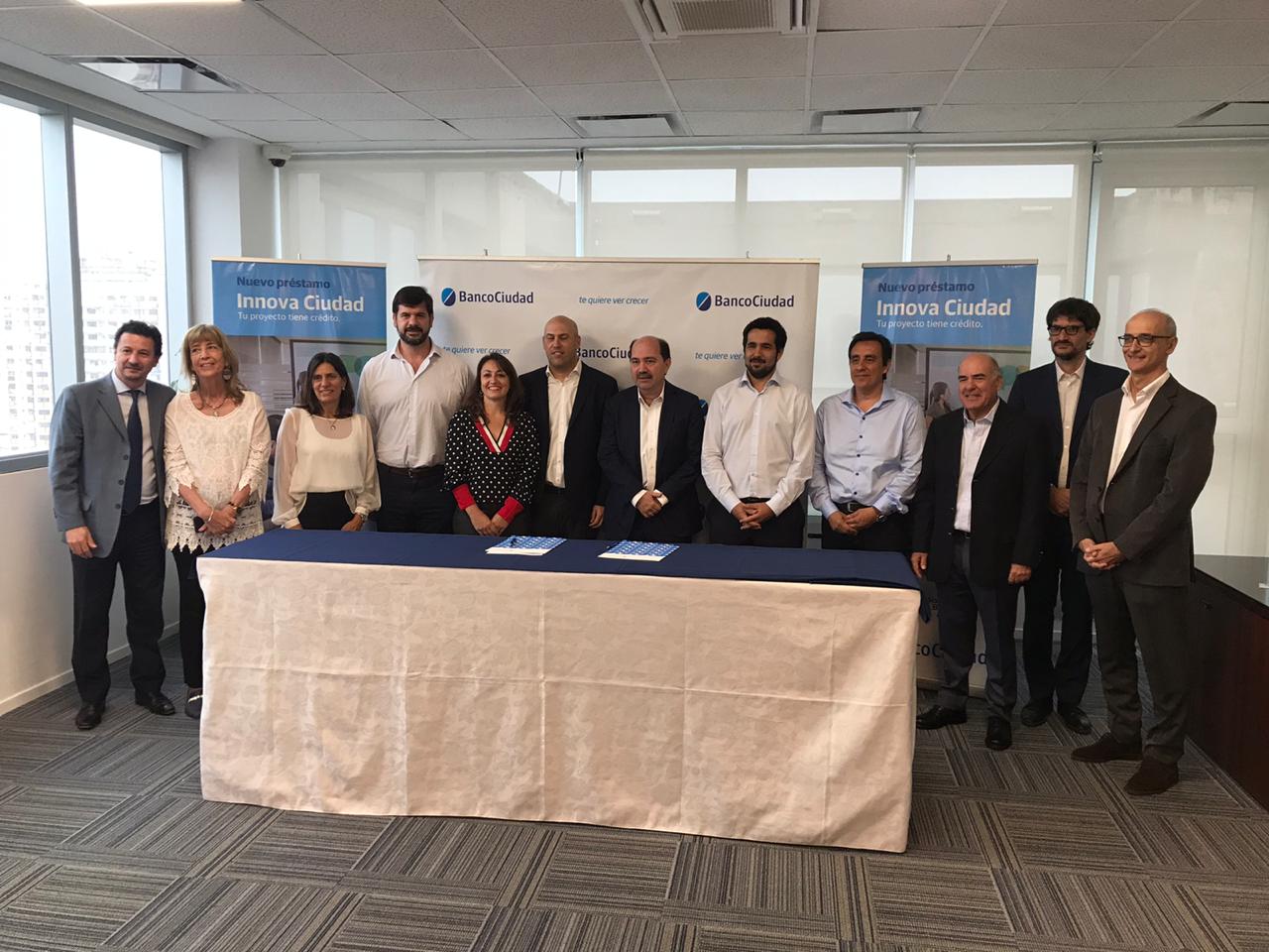 Banco Ciudad y Garantizar firmaron un convenio para impulsar a las MiPyMES de la Ciudad