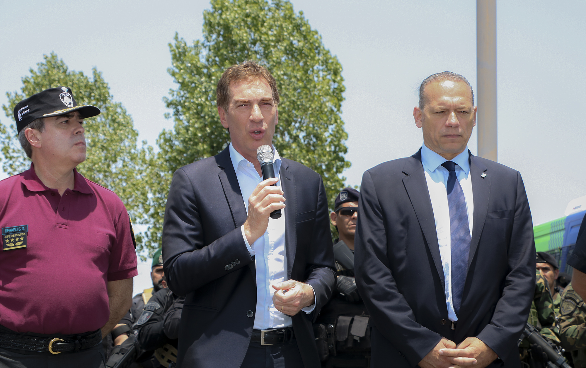 Berni y Santilli destacaron el trabajo en conjunto y la coordinación entre las policías de Ciudad y Provincia
