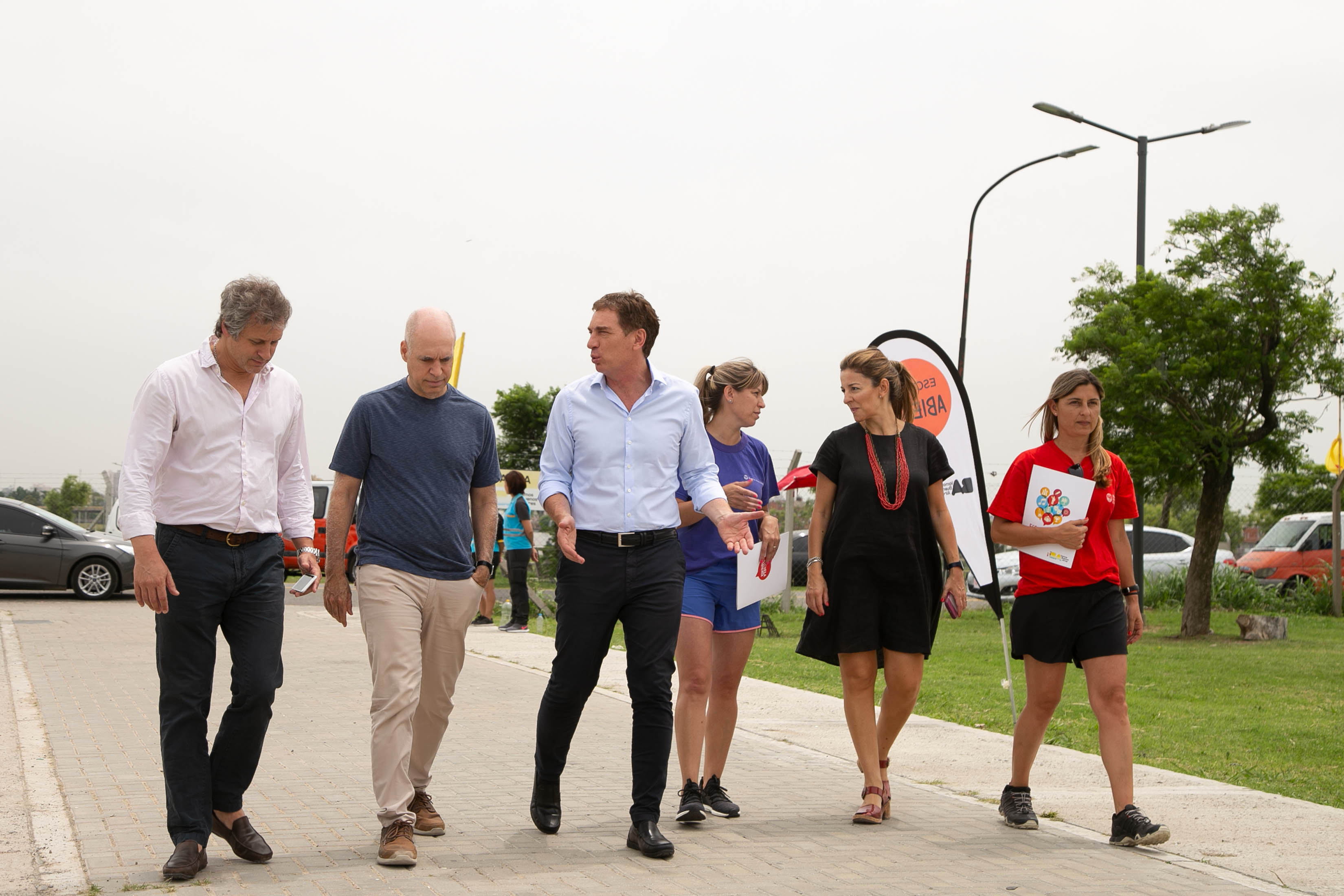 Rodríguez Larreta recorrió una de las sedes de Vacaciones en la Escuela