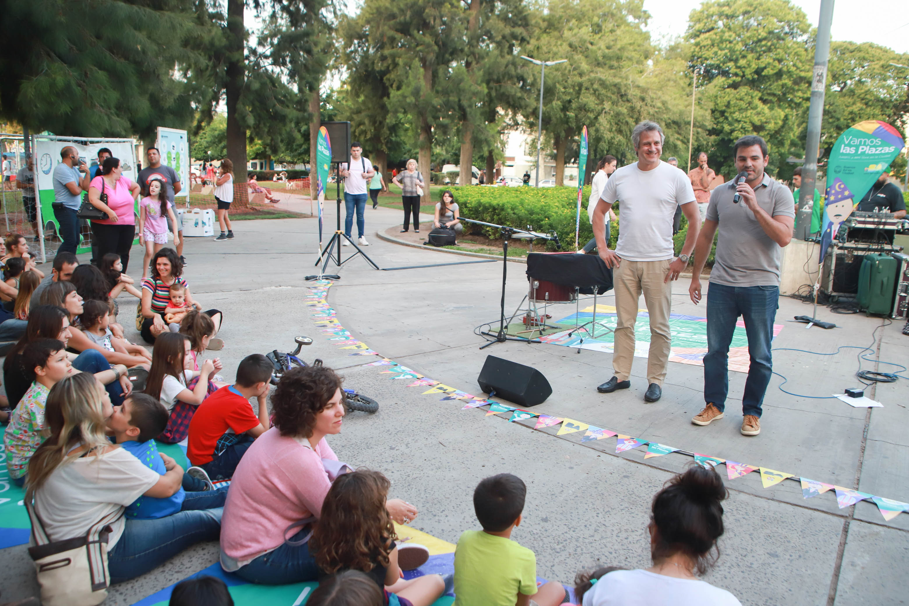 Vamos las Plazas: ya concurrieron más de 20 mil vecinos