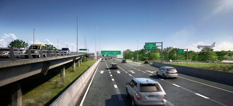 Comenzaron las tareas de repavimentación en la avenida Lugones 