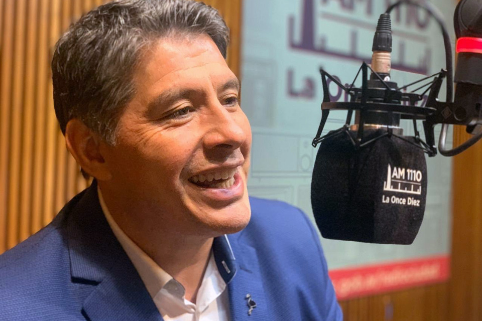 Guillermo Lobo visitó La Once Diez