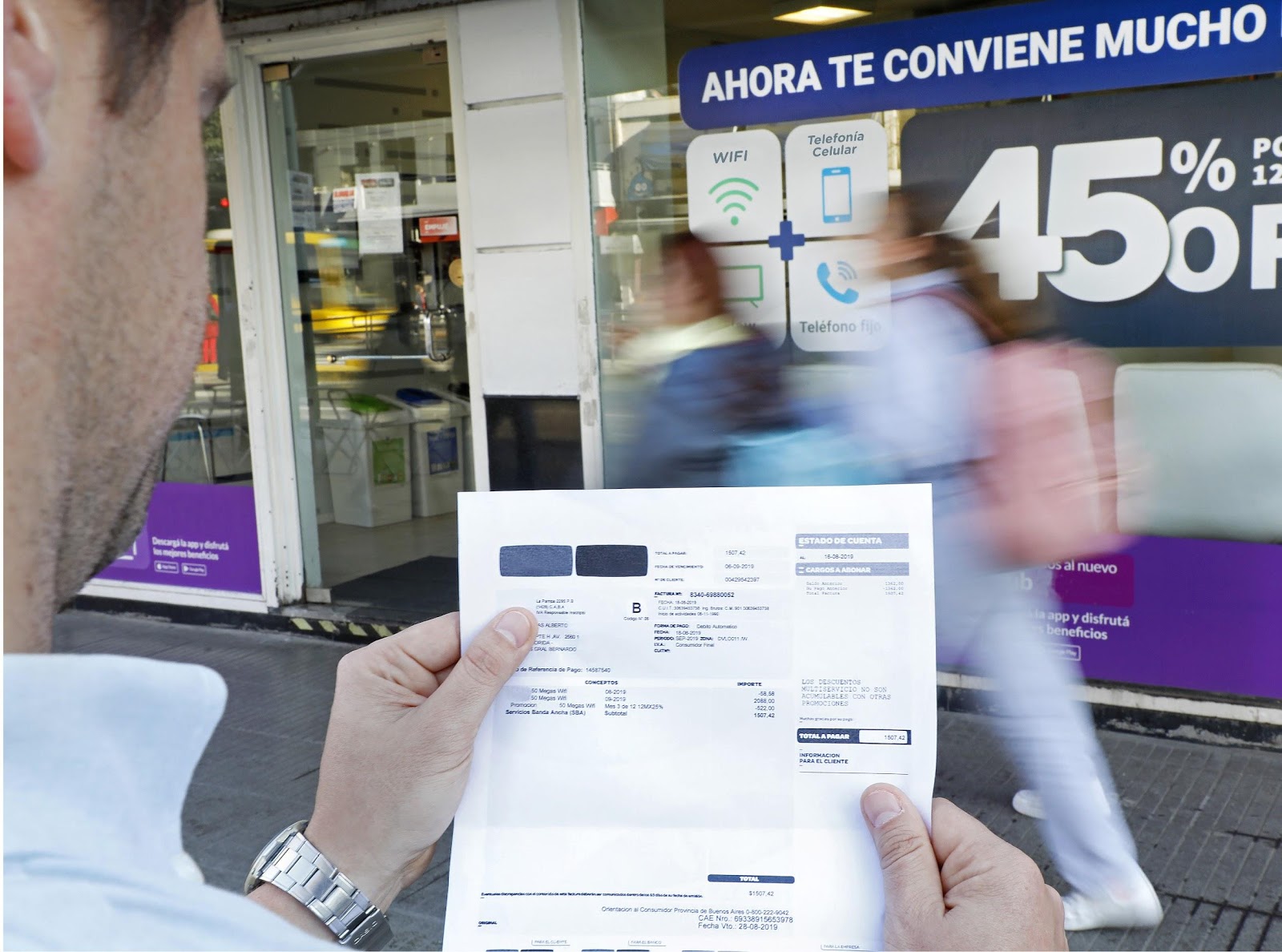 Telefonía, Internet y cable encabezan las denuncias en Defensa al Consumidor