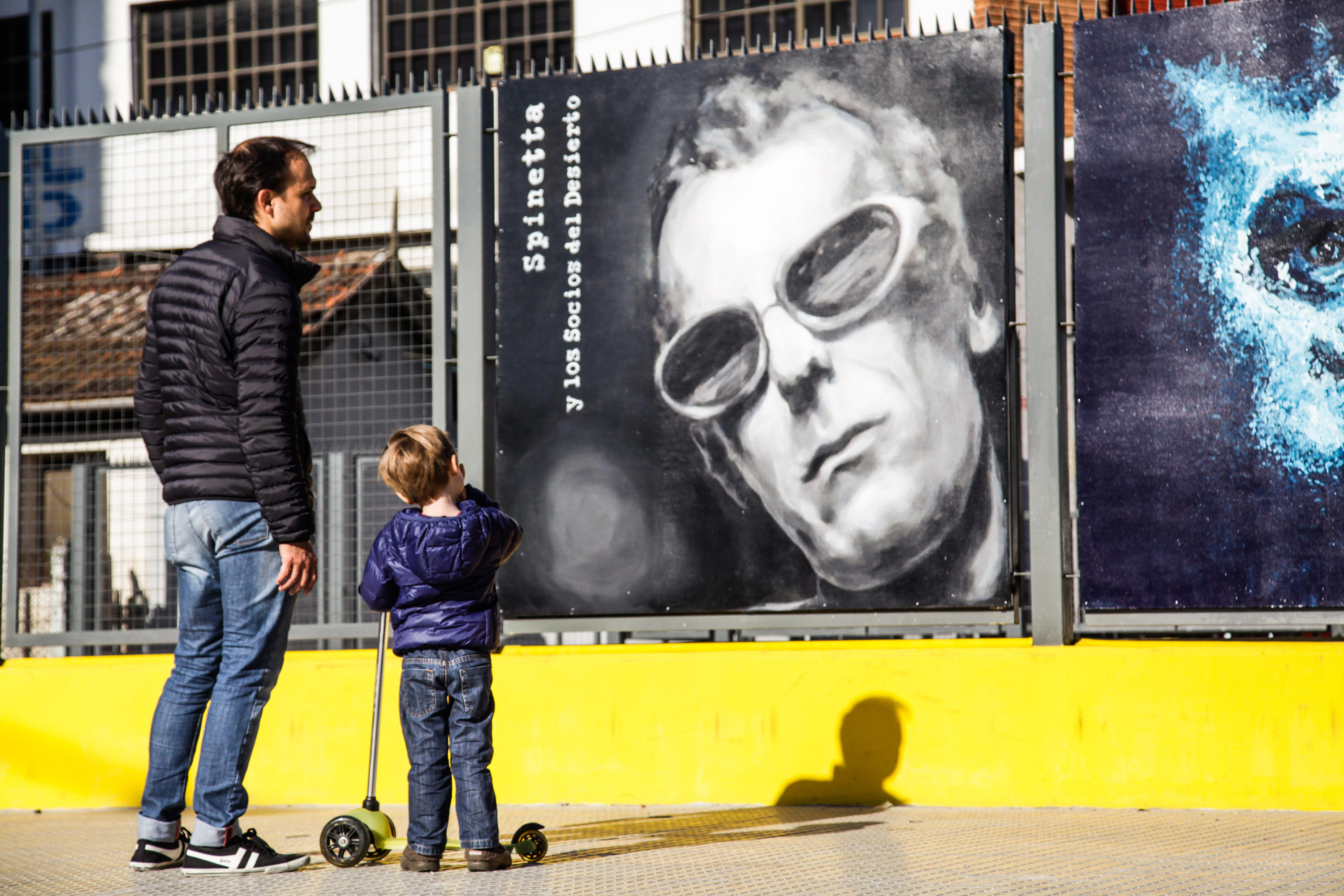 Luis Alberto Spinetta, un orgulloso vecino de Villa Urquiza