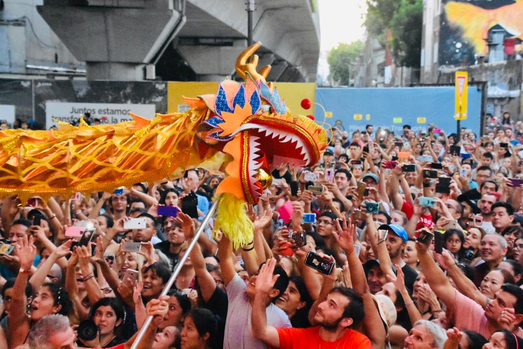 Año Nuevo Chino: secretos del gran cierre realizado en Belgrano