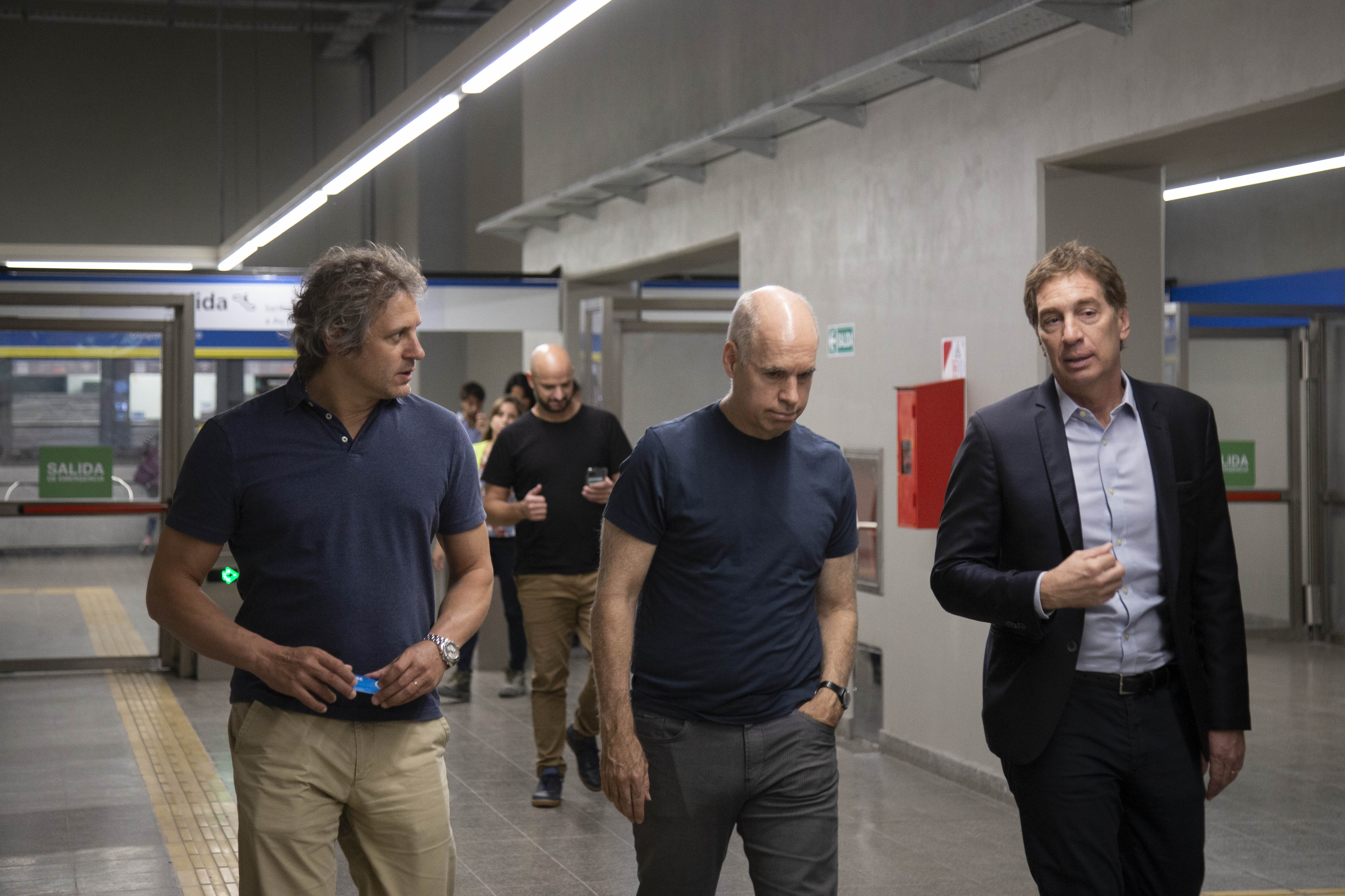 Se inauguró una nueva combinación en la Central Obelisco del subte