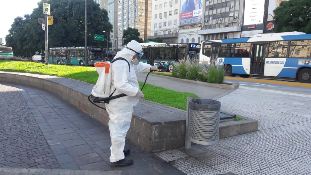 Se cierran accesos a la Ciudad y se intensifica la limpieza en las calles