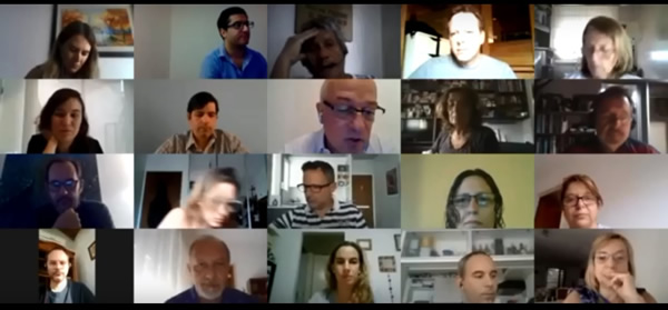 Se desarrolló la reunión de Dimensión Metropolitana en modo virtual