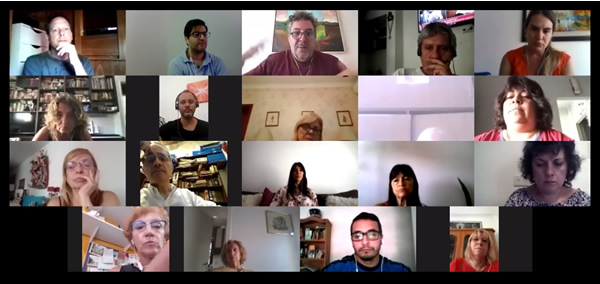 Segundo encuentro virtual para completar agenda de trabajo