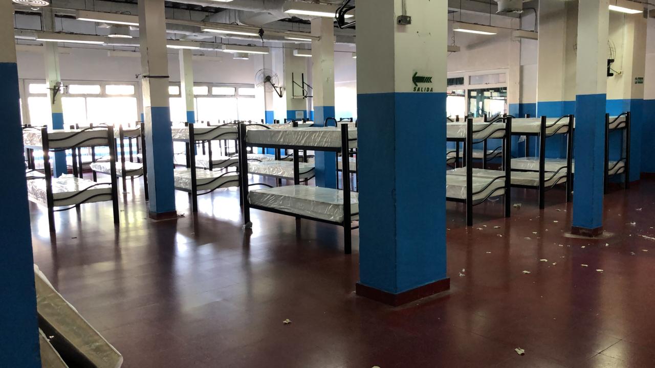 Cuarentena: se suman 780 camas para las personas en situación de calle