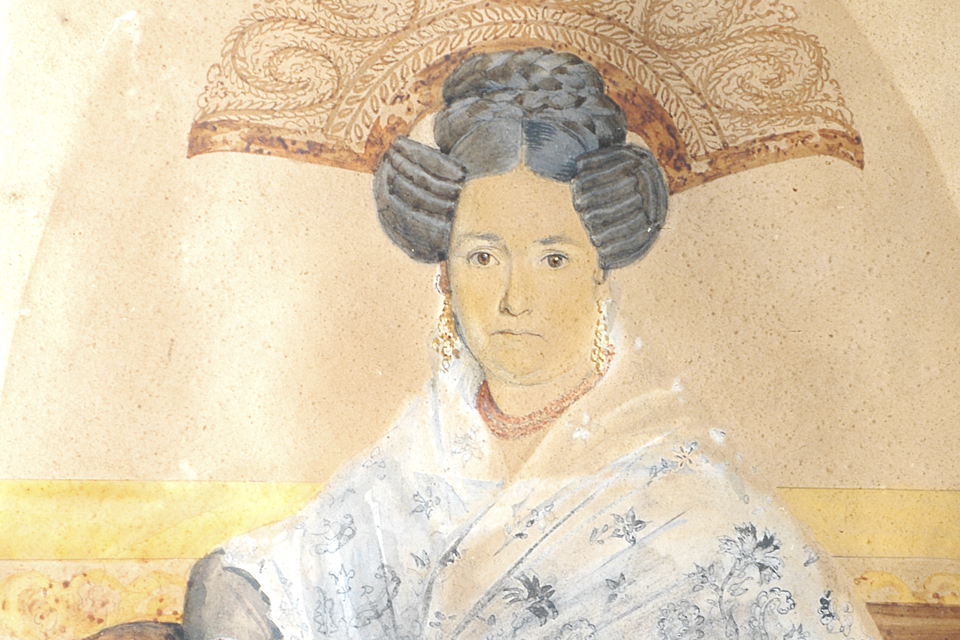 Tu Obra Maestra: Hacé tu versión de la obra Salomé Cascallares de Villegas del Museo Fernández Blanco