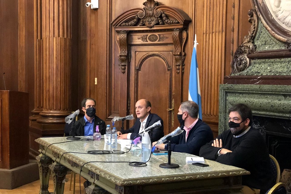 Reunión de la comisión de Legislación del Trabajo en la Legislatura