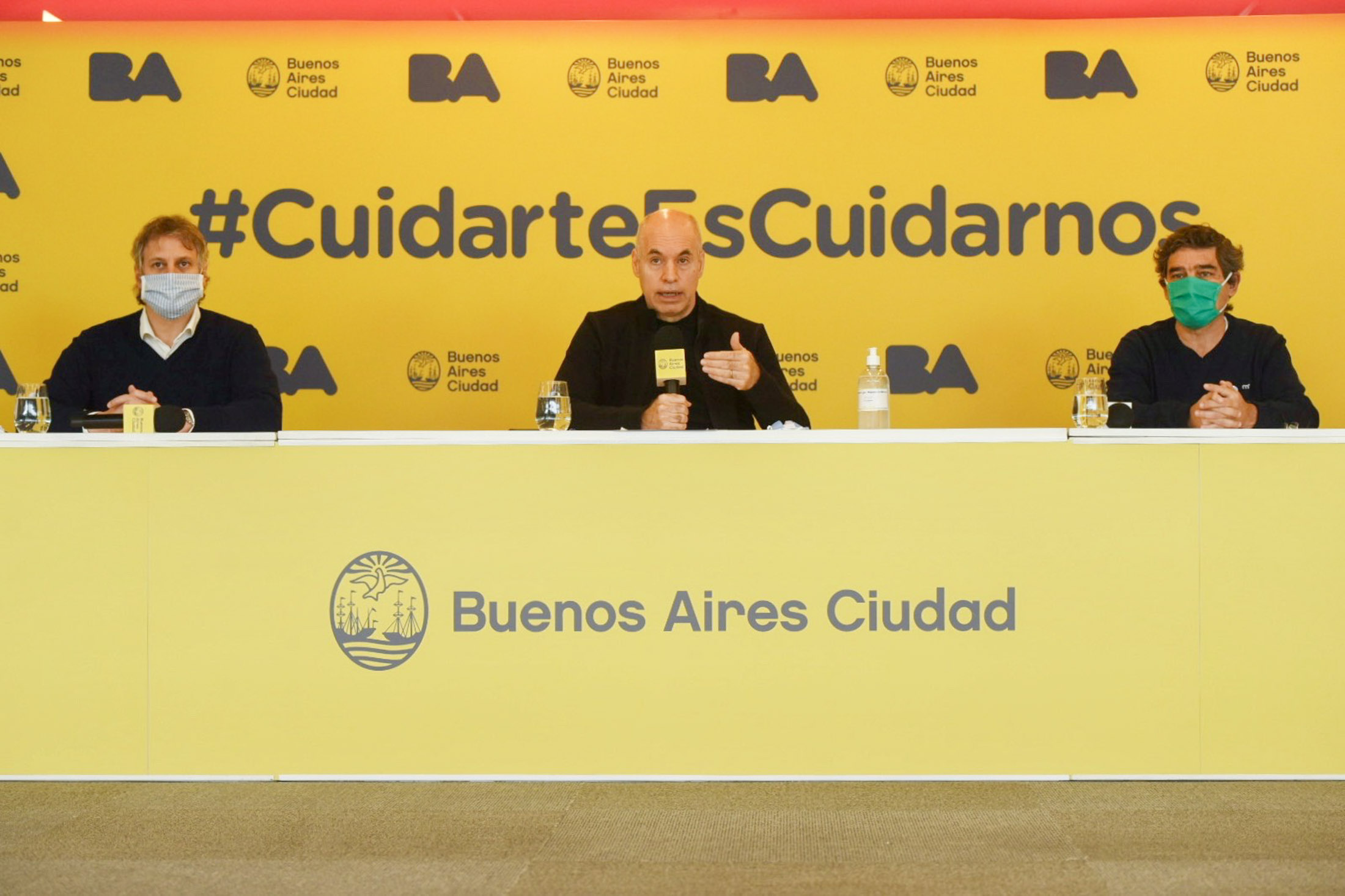 Rodríguez Larreta: "Nuestro criterio siempre es poner delante el cuidado de la gente"