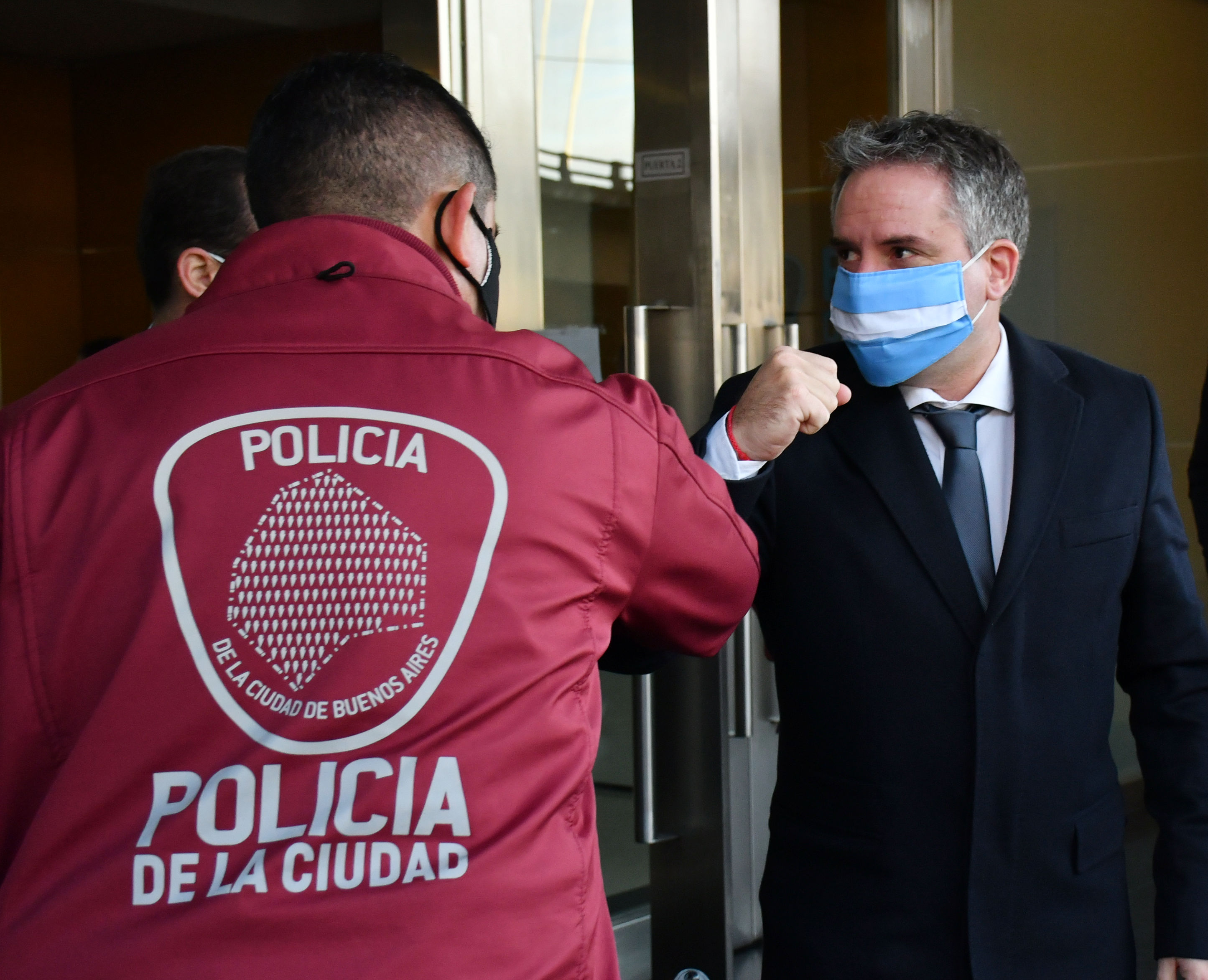 La Policía de la Ciudad conmemoró un nuevo aniversario por el 25 de Mayo