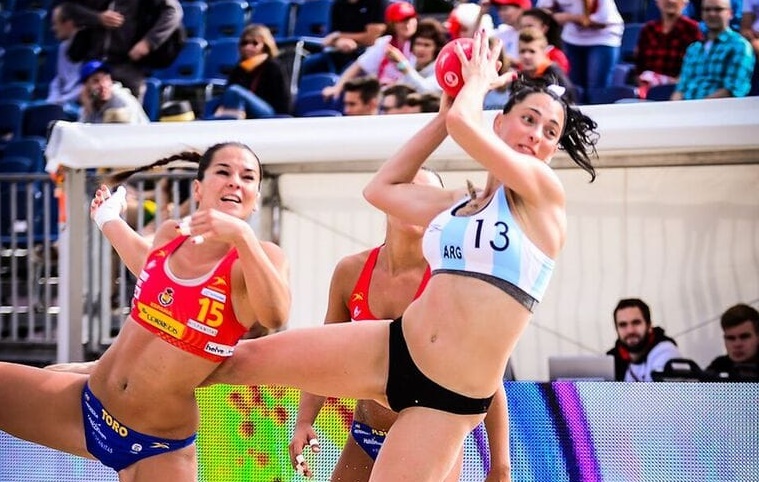 Celeste Meccia: "El Beach Handball es un deporte muy creativo"
