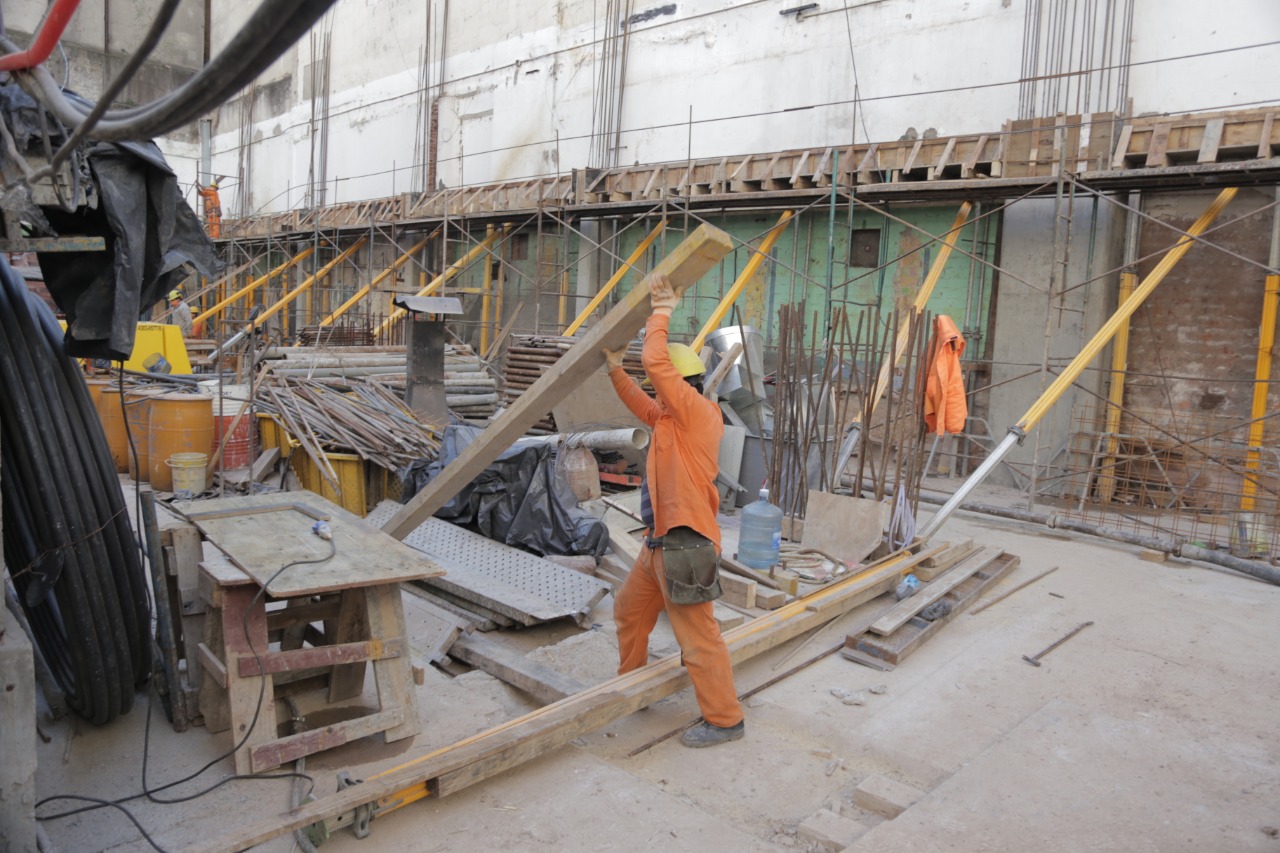 Subte: retoman los trabajos en la obra de la Central Obelisco